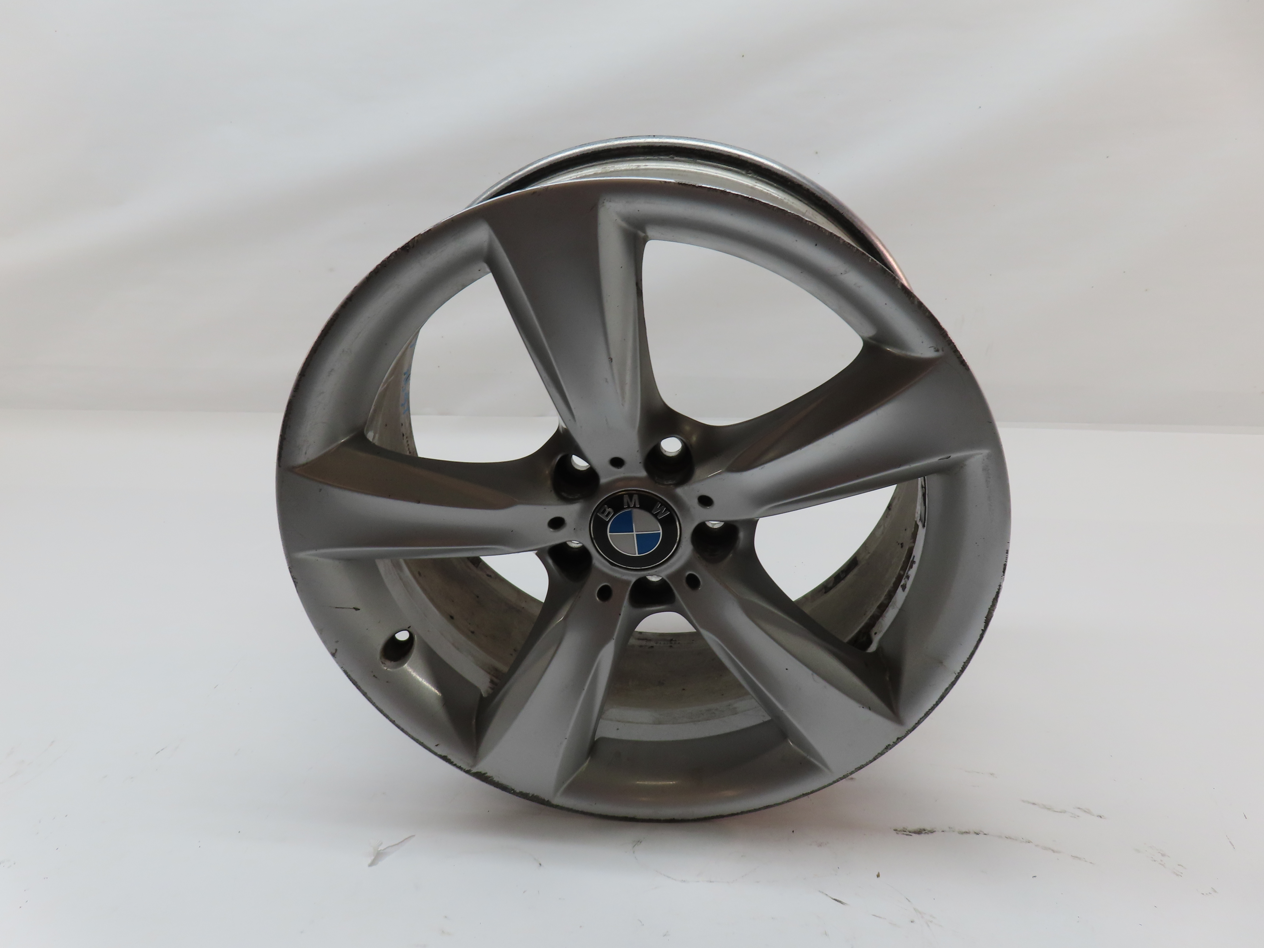 2015-2018 BMW X3 X4 F25 F26 19X8.5 INCH 5 SOLID SPOKE ALUMINUM ALLOY WHEEL RIM — exact item pictured