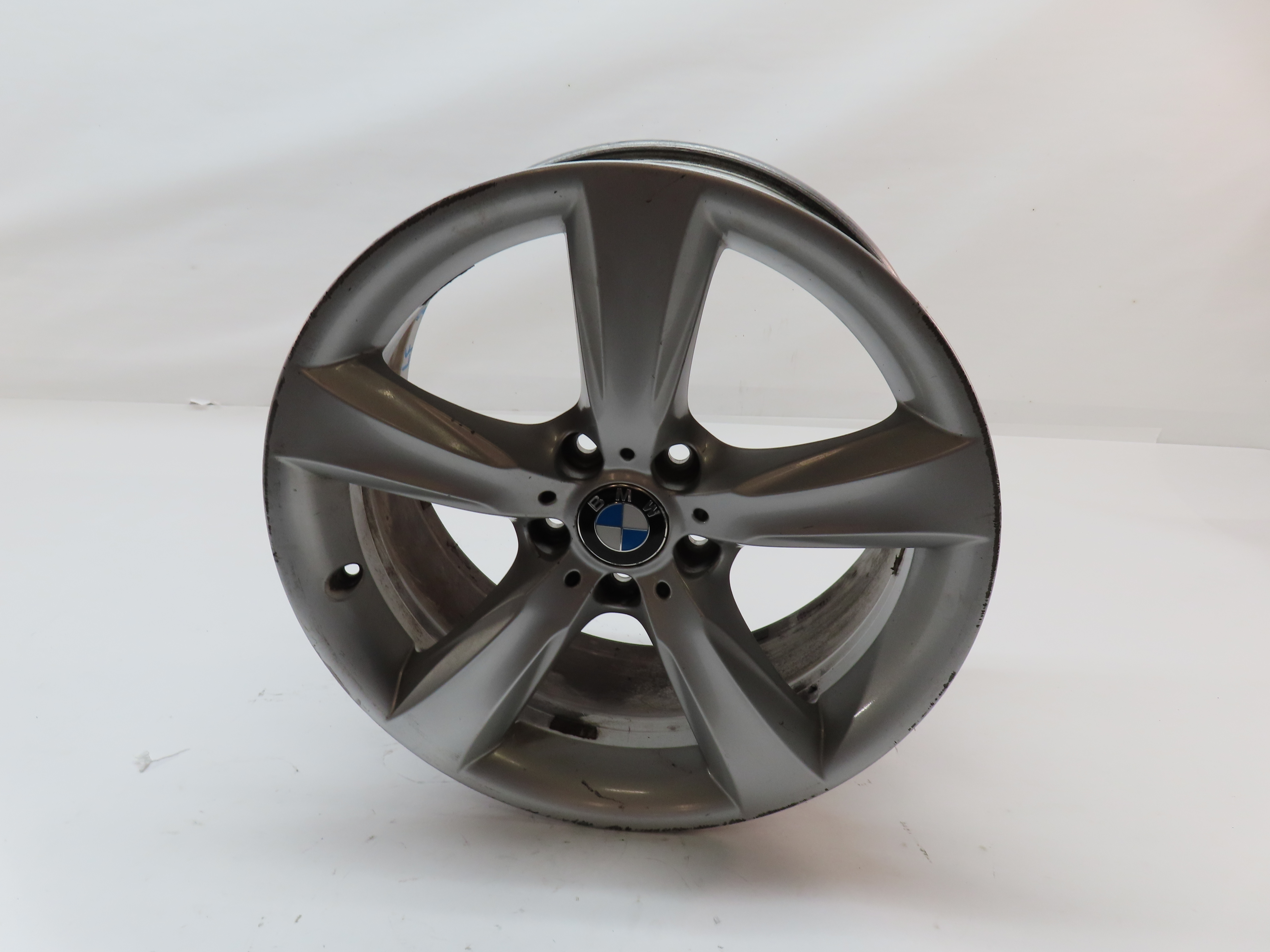 2015-2018 BMW X3 X4 F25 F26 19X8.5 INCH 5 SOLID SPOKE ALUMINUM ALLOY WHEEL RIM — exact item pictured