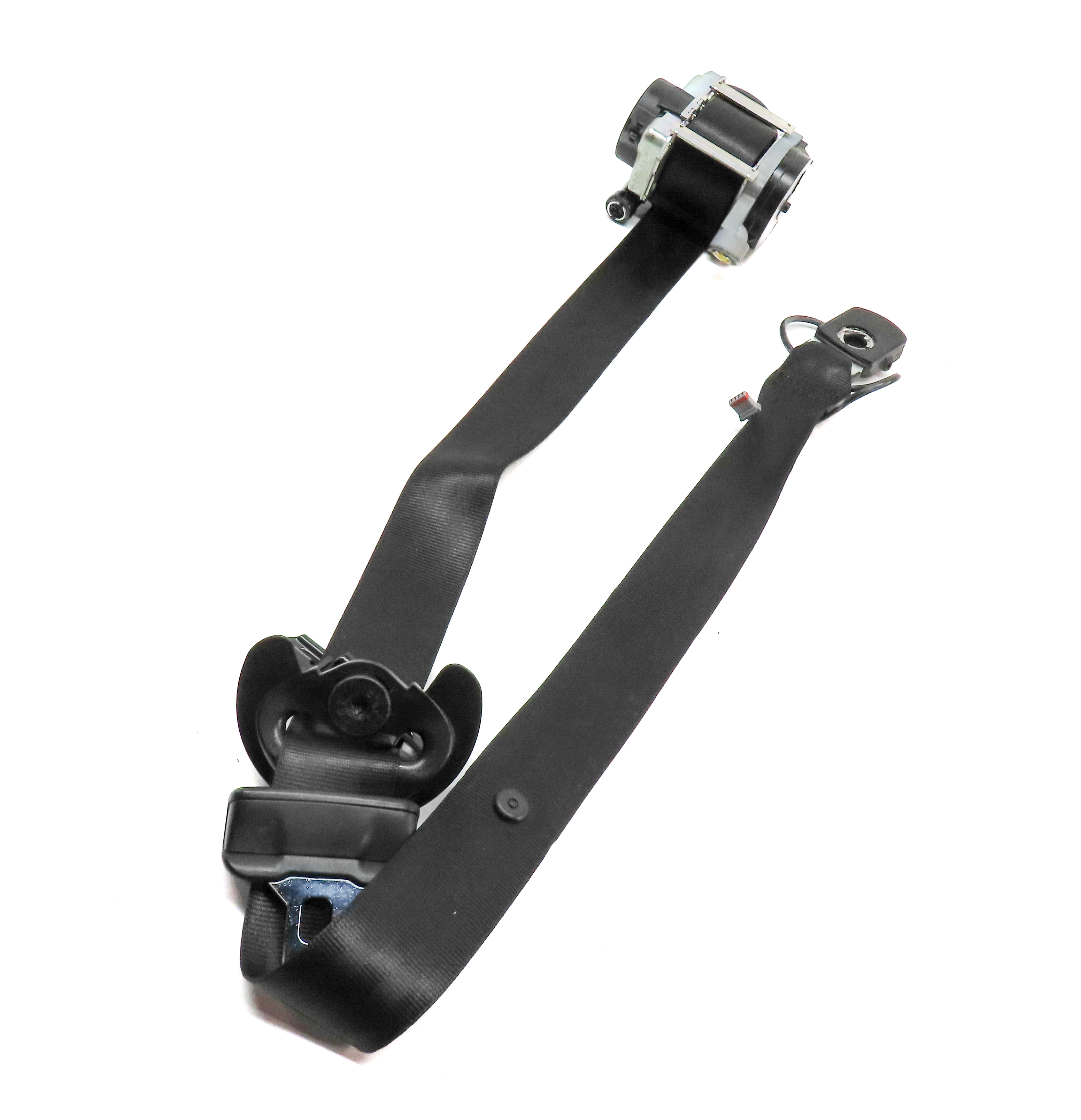 14-16 RANGE ROVER SPORT L494 FRONT RIGHT PASSENGER SEATBELT RETRACTOR (Black) — exact item pictured