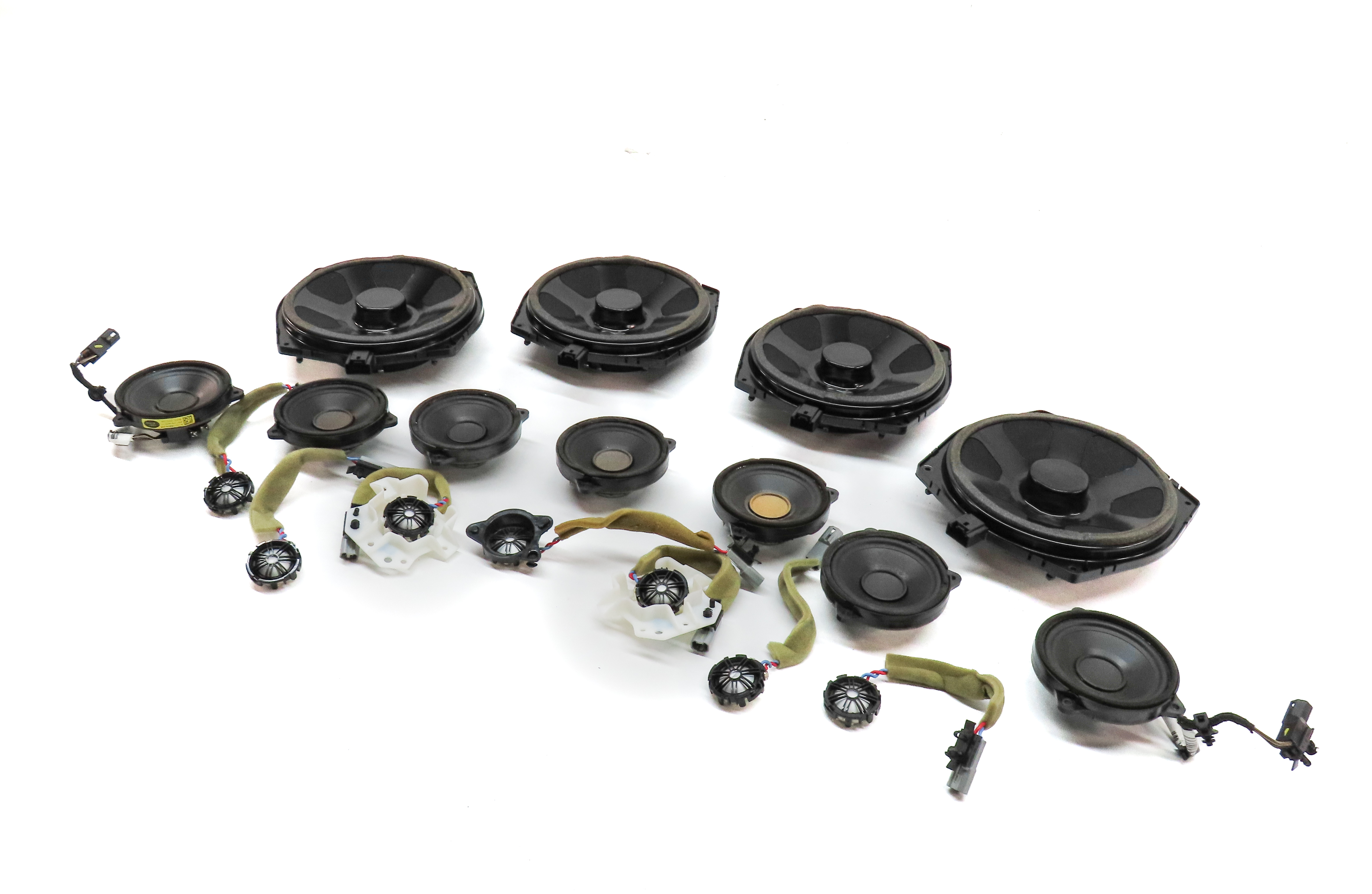 2014 RANGE ROVER SPORT (L494) RADIO STEREO AUDIO SOUND SYSTEM SPEAKER SET/18 — exact item pictured