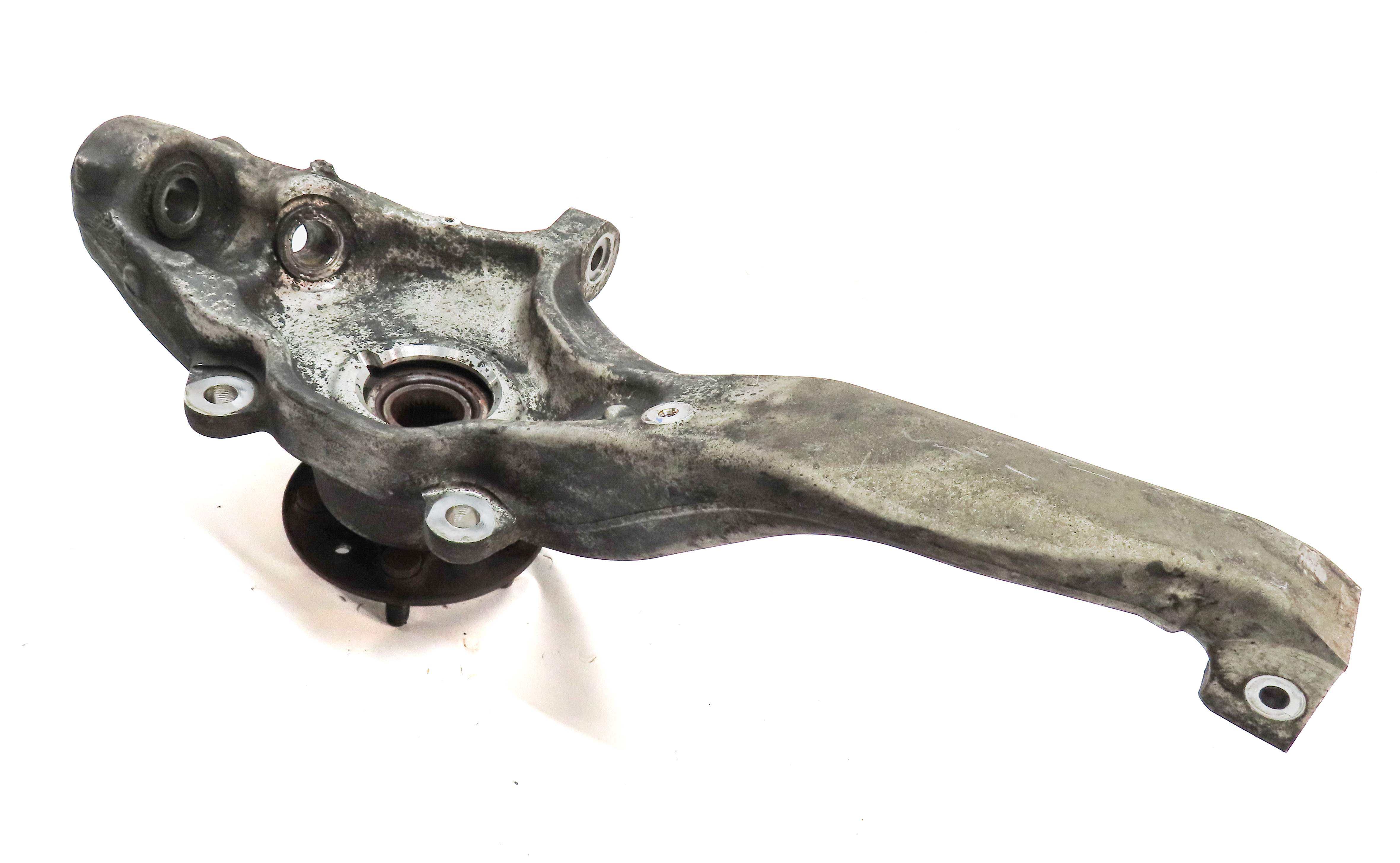 2014-2017 RANGE ROVER SPORT (L494) FRONT RIGHT PASSENGER SPINDLE KNUCKLE HUB — exact item pictured