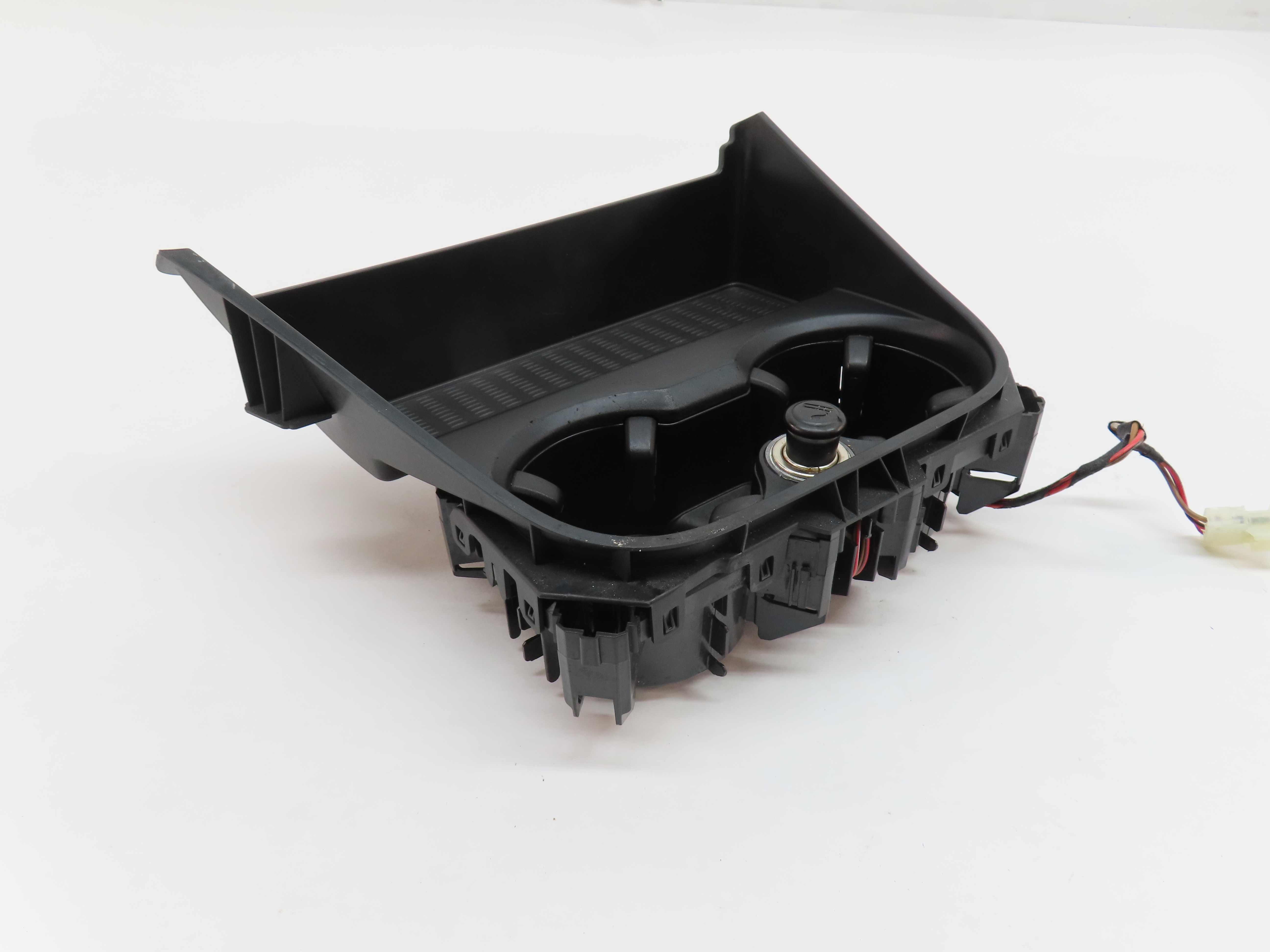 2014 BMW X3 (F25) FRONT CENTER CONSOLE CUPHOLDER 12V SOCKET COMPARTMENT TRAY — exact item pictured