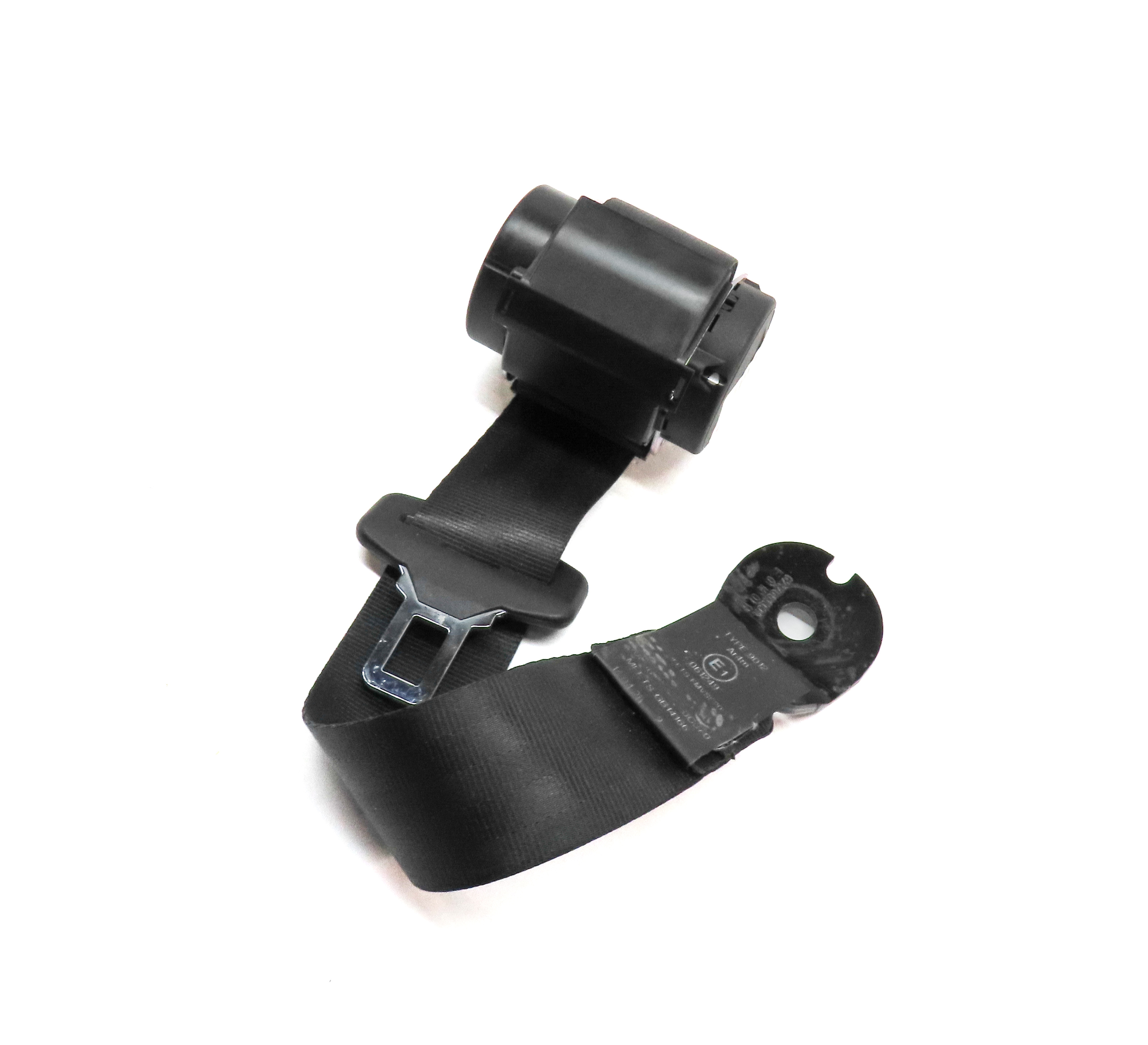 2014 RANGE ROVER EVOQUE (L538) REAR LEFT SEAT SEATBELT RETRACTOR (Black) — exact item pictured