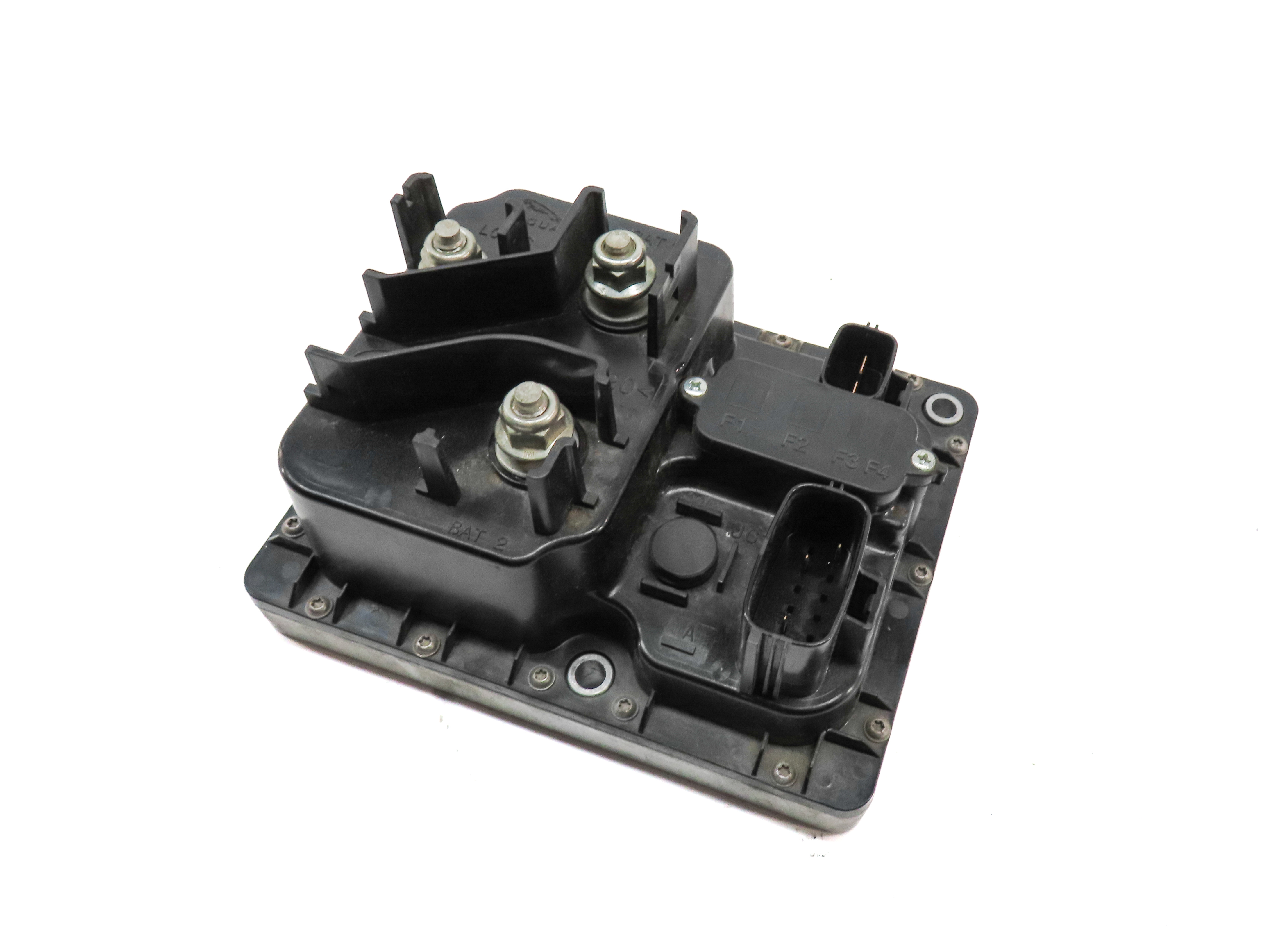 2014 RANGE ROVER EVOQUE (L538) REAR BATTERY POWER SUPPLY AUTO START STOP MODULE — exact item pictured