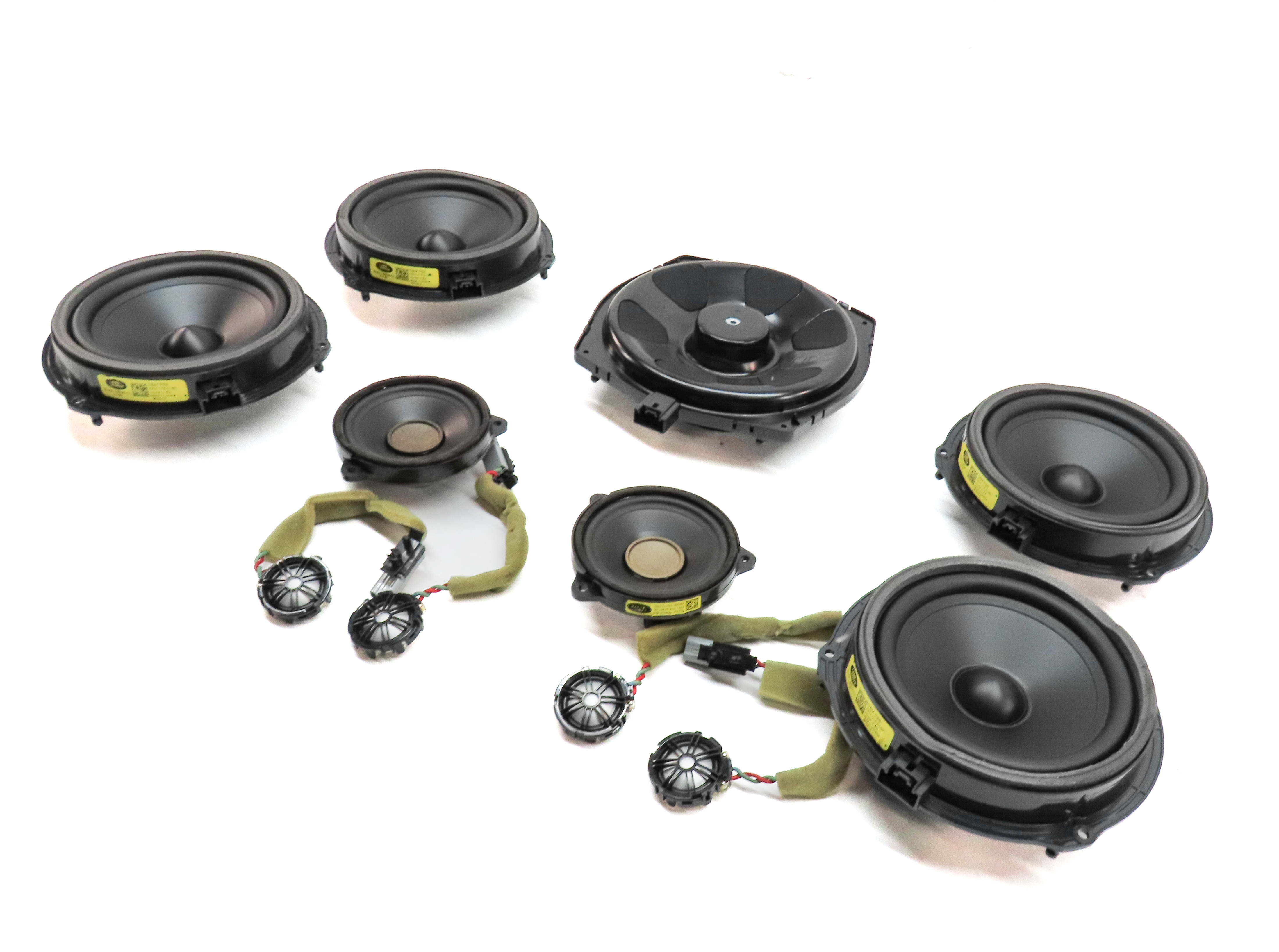 2014 RANGE ROVER EVOQUE (L538) RADIO STEREO AUDIO SUB SUBWOOFER SPEAKER SET-11 — exact item pictured