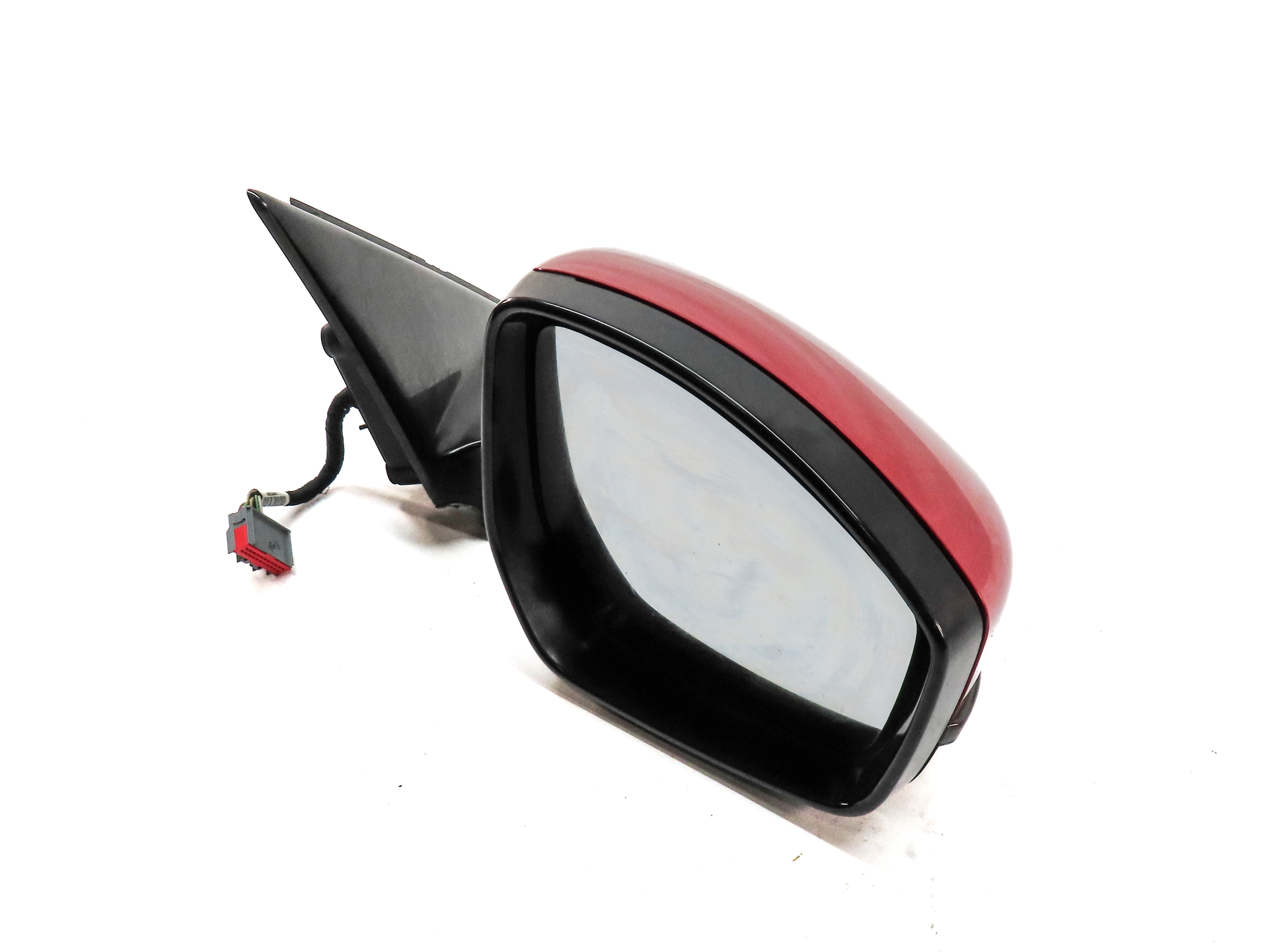 2014-2019 RANGE ROVER EVOQUE (L538) RIGHT P-FOLD HEATED DOOR MIRROR (Red) — exact item pictured