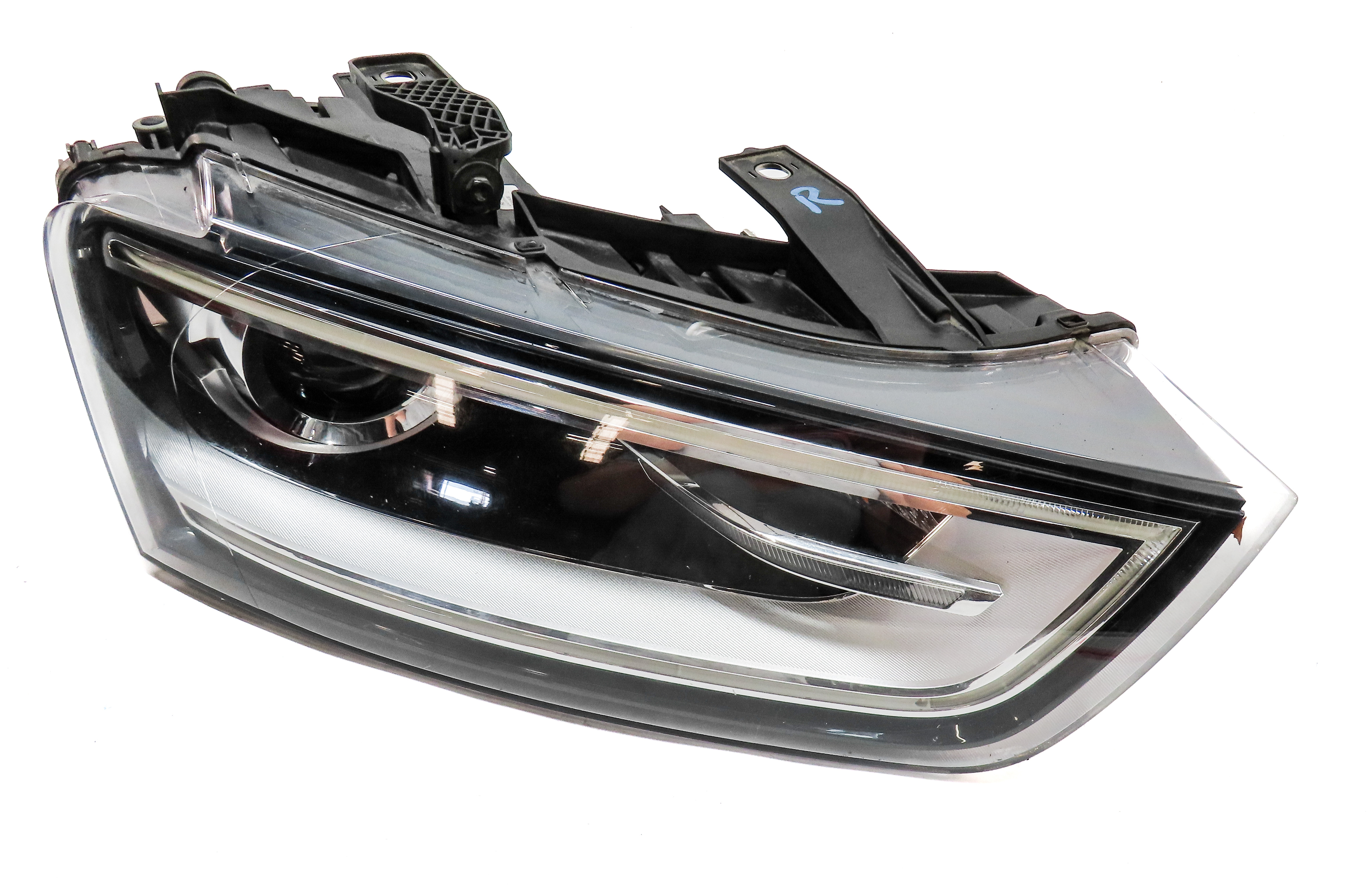 2015 AUDI Q3 (8U) FRONT RIGHT PASSENGER XENON HID HEADLIGHT LIGHT LAMP (NON AFS) — exact item pictured