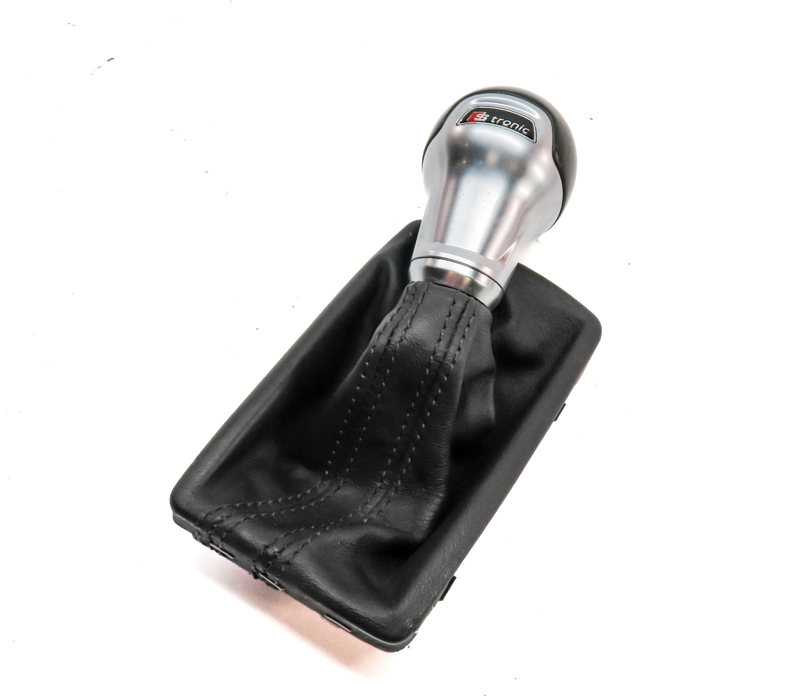 2018 AUDI A3 (8V) AUTO AUTOMATIC TRANSMISSION SHIFTER SHIFT KNOB w/ BOOT — exact item pictured