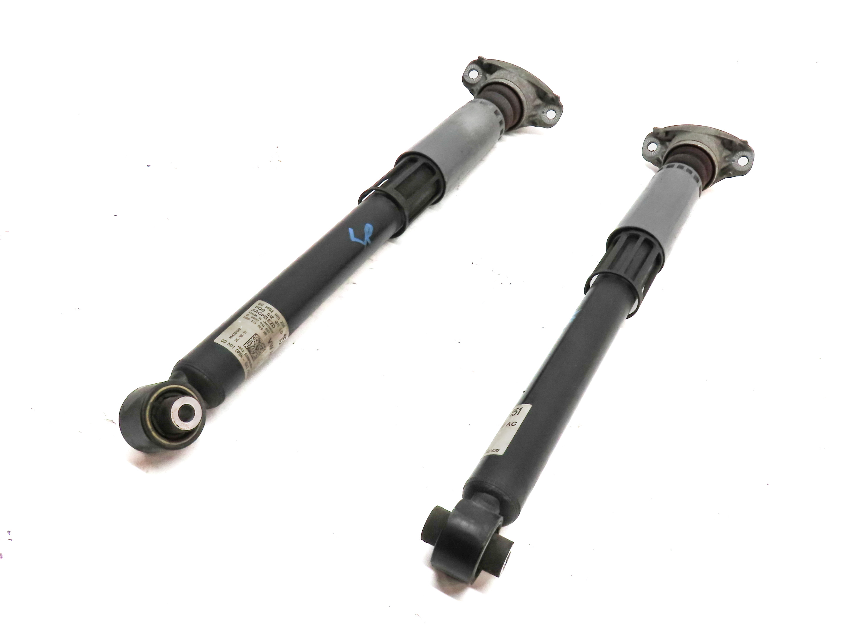 2018 AUDI A3 (8V) REAR LEFT & RIGHT SPORT SUSPENSION SHOCK STRUT SET 2 (FWD) — exact item pictured