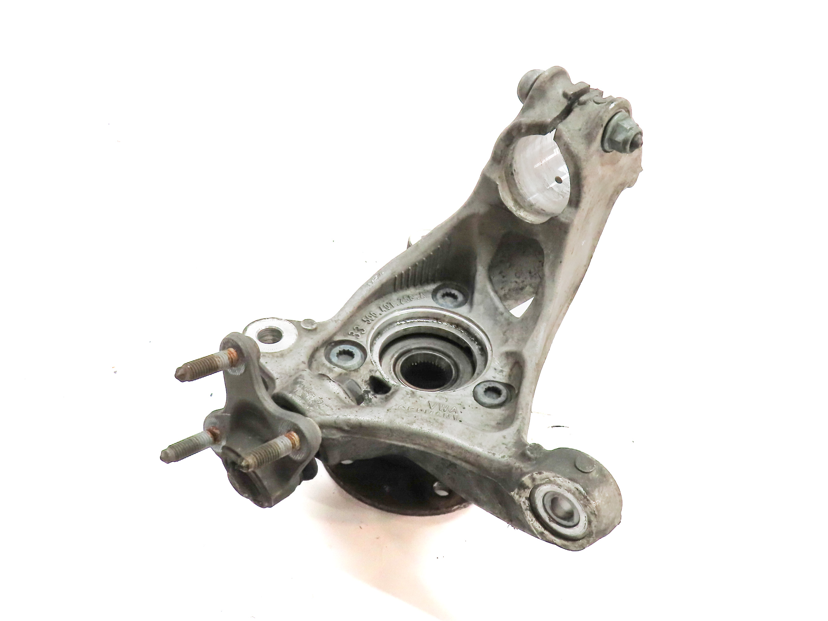 15-17 VW GOLF GTI / AUDI A3 S3 (8V) FRONT RIGHT SPINDLE KNUCKLE WHEEL BEARING — exact item pictured