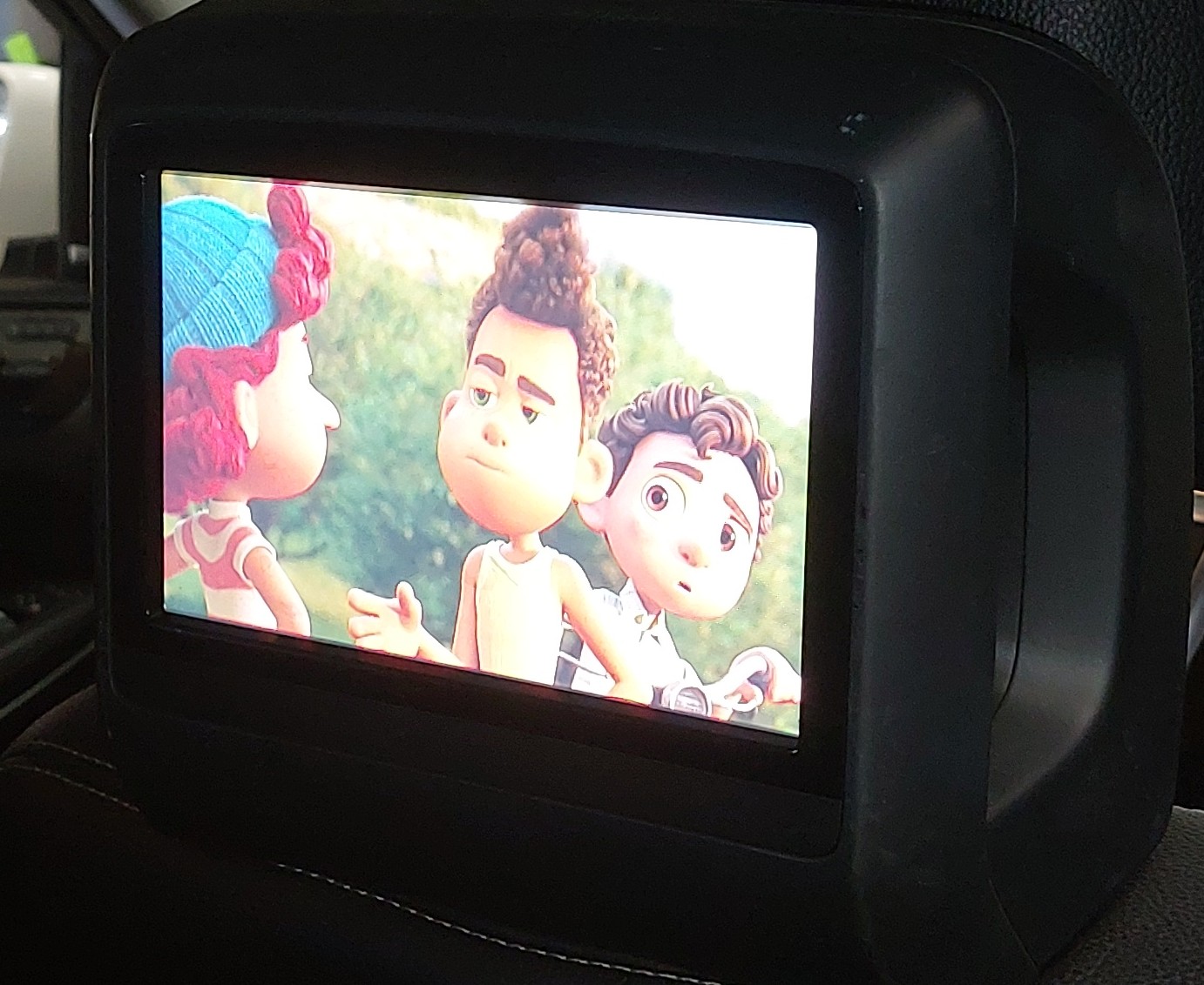 11-19 MERCEDES E GL ML S CLASS REAR LEFT OR RIGHT HEADREST MEDIA VIDEO SCREEN — exact item pictured