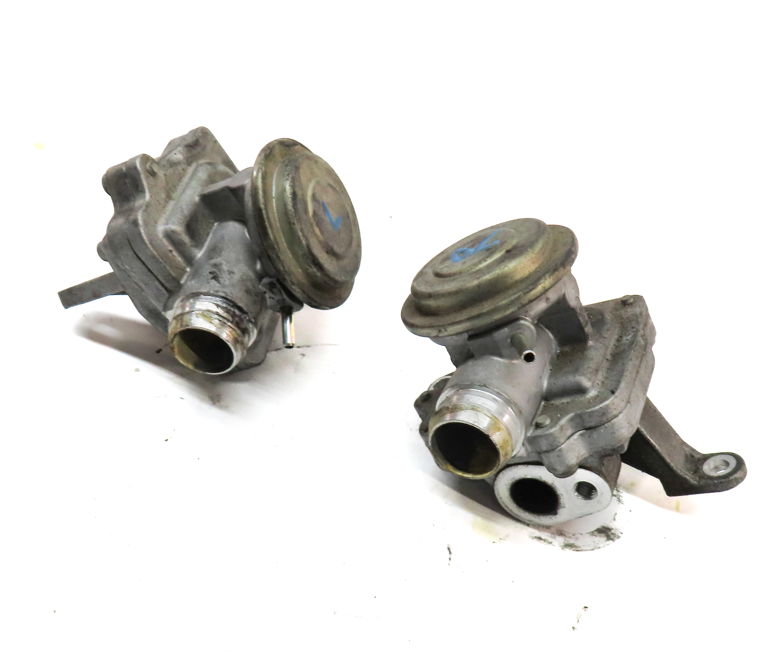 2007 MERCEDES CLS63 AMG (W219) 6.2L (M156) ENGINE EXHAUST VALVE EGR SET/2 — exact item pictured