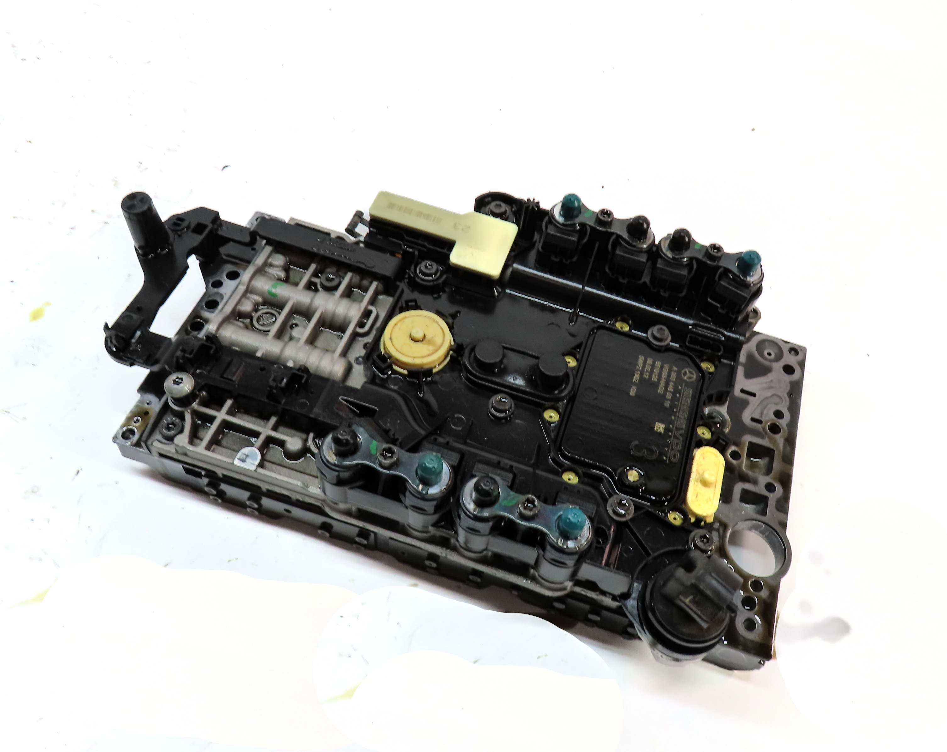 07-08 MB E63 CLK63 CLS63 AMG AUTOMATIC TRANSMISSION VALVE BODY w/CONDUCTOR PLATE — exact item pictured