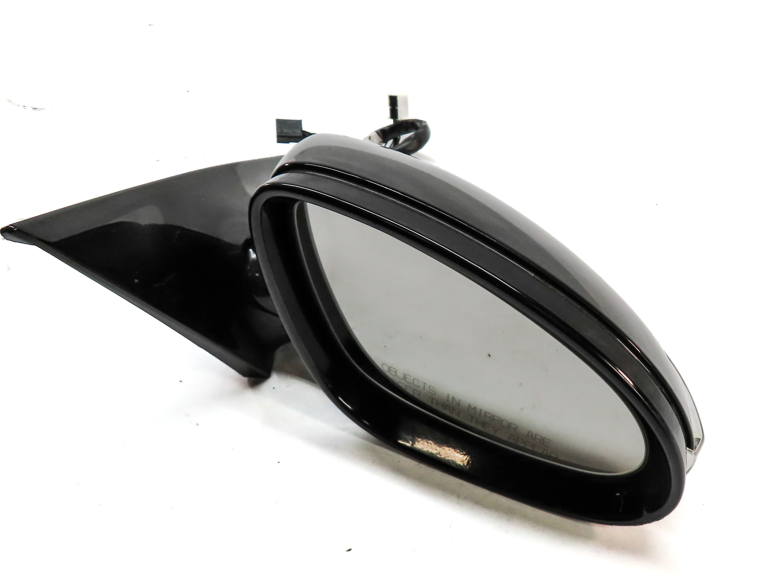 06-08 MB CLS55 CLS500 CLS550 CLS63 W219 RIGHT HEATED MEMORY DOOR MIRROR (Black) — exact item pictured