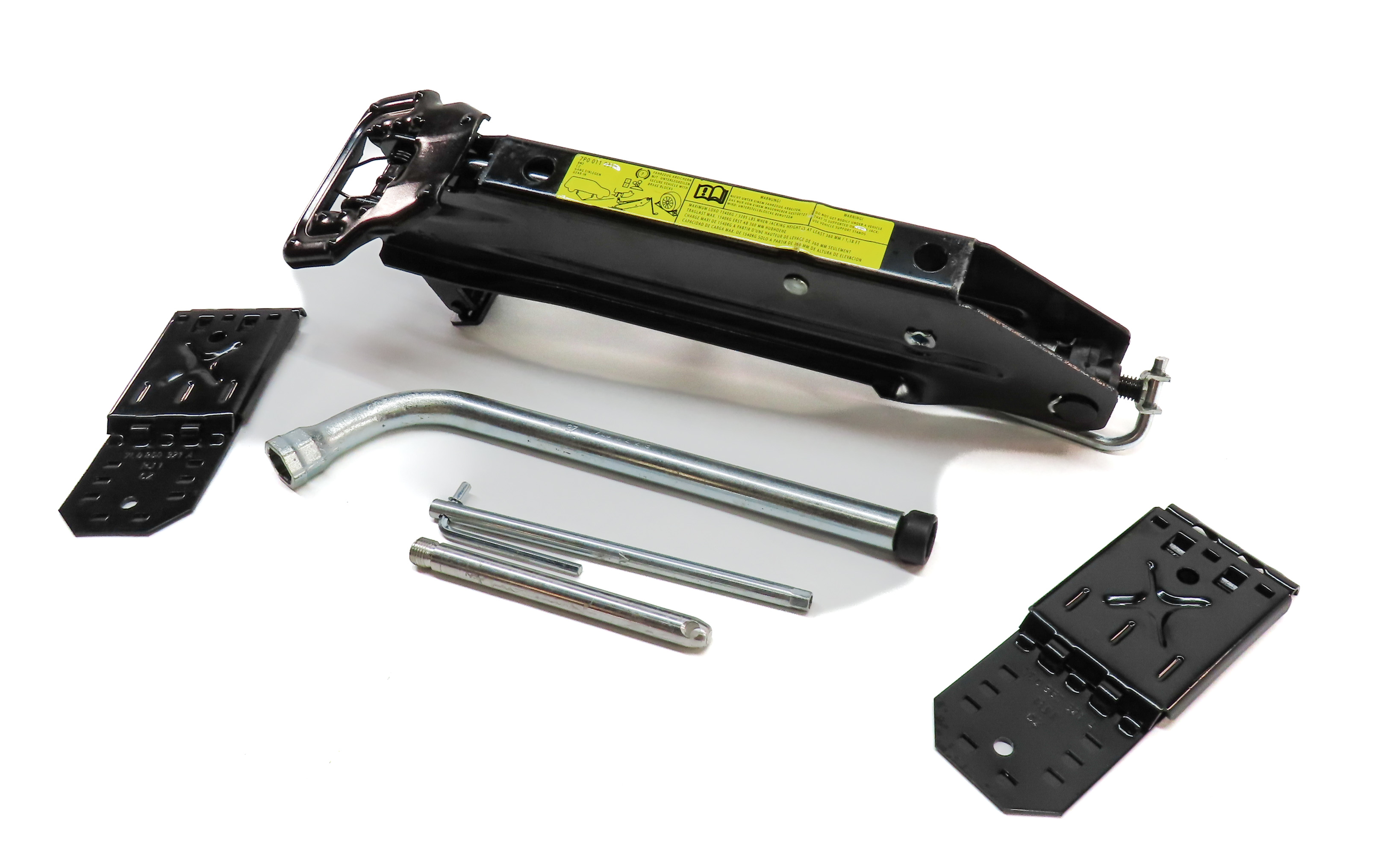 PORSCHE 11-18 CAYENNE 958 15-23 MACAN 95B SPARE TIRE JACK & LUG WRENCH TOOL KIT — exact item pictured