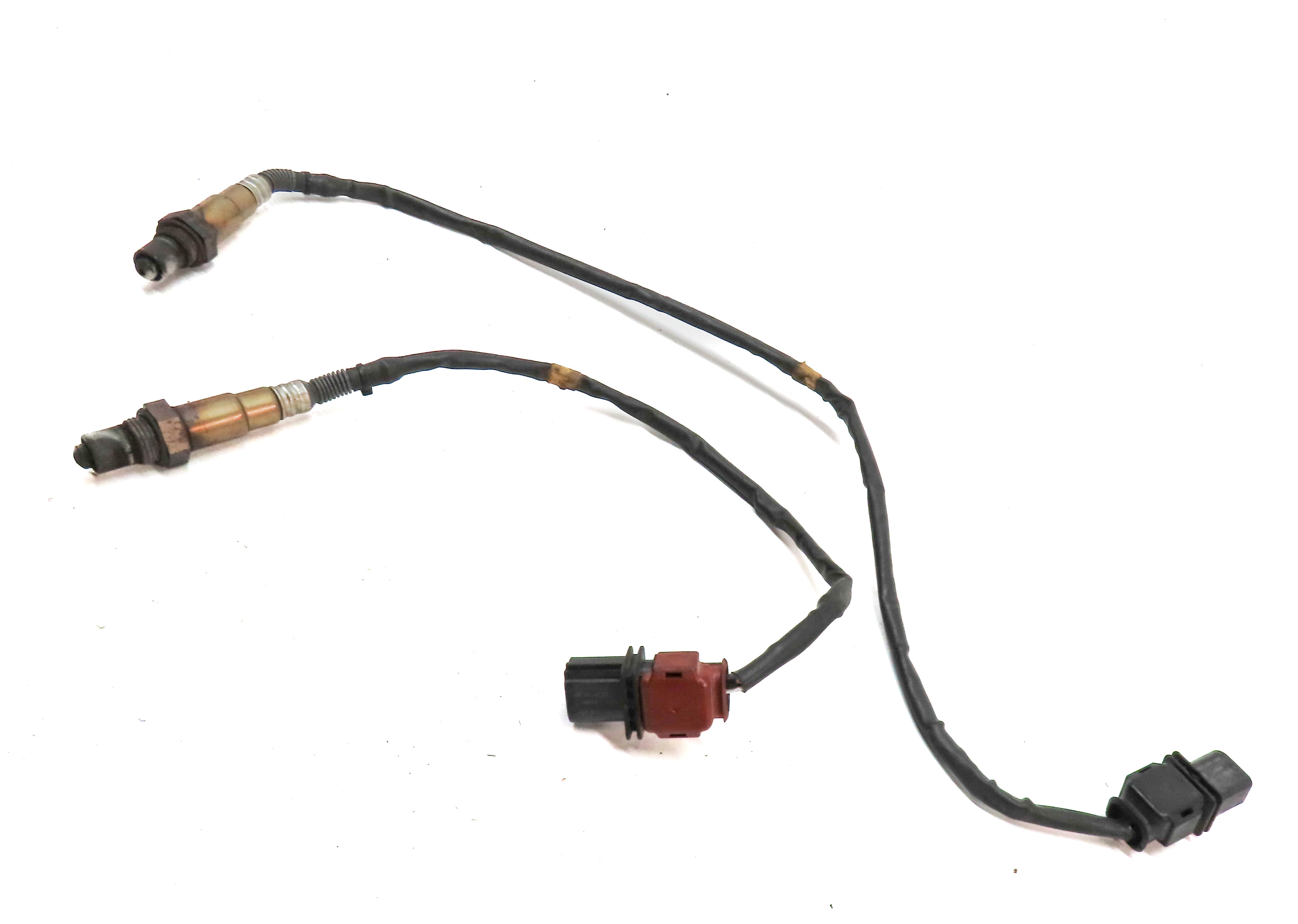 11 PORSCHE CAYENNE (958) 3.6L VR6 NON-TURBO ENGINE OXYGEN O2 PROBE SENSOR SET/2 — exact item pictured