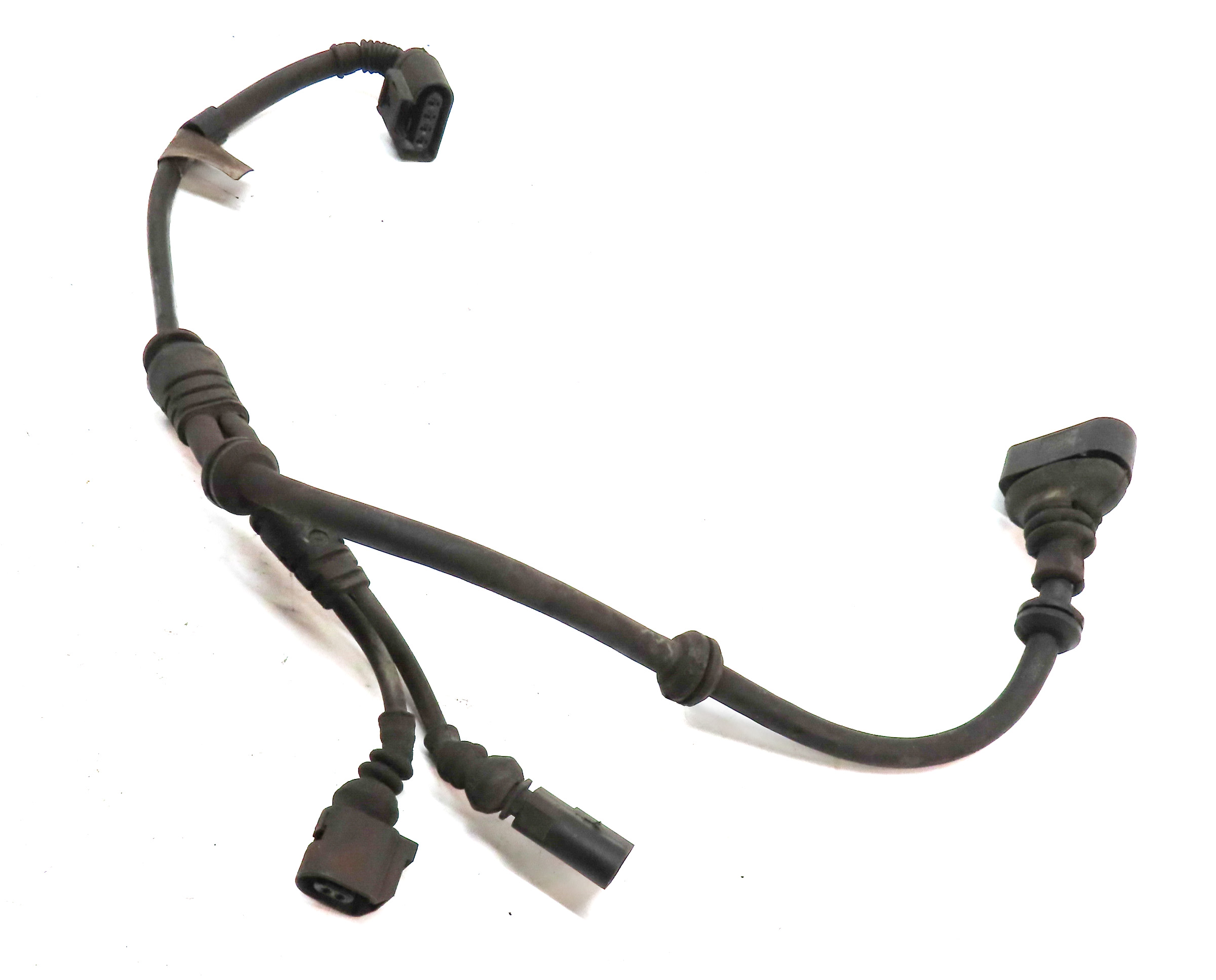 2011 PORSCHE CAYENNE (958) REAR RIGHT WHEEL SPEED SENSOR WIRE WIRING HARNESS — exact item pictured