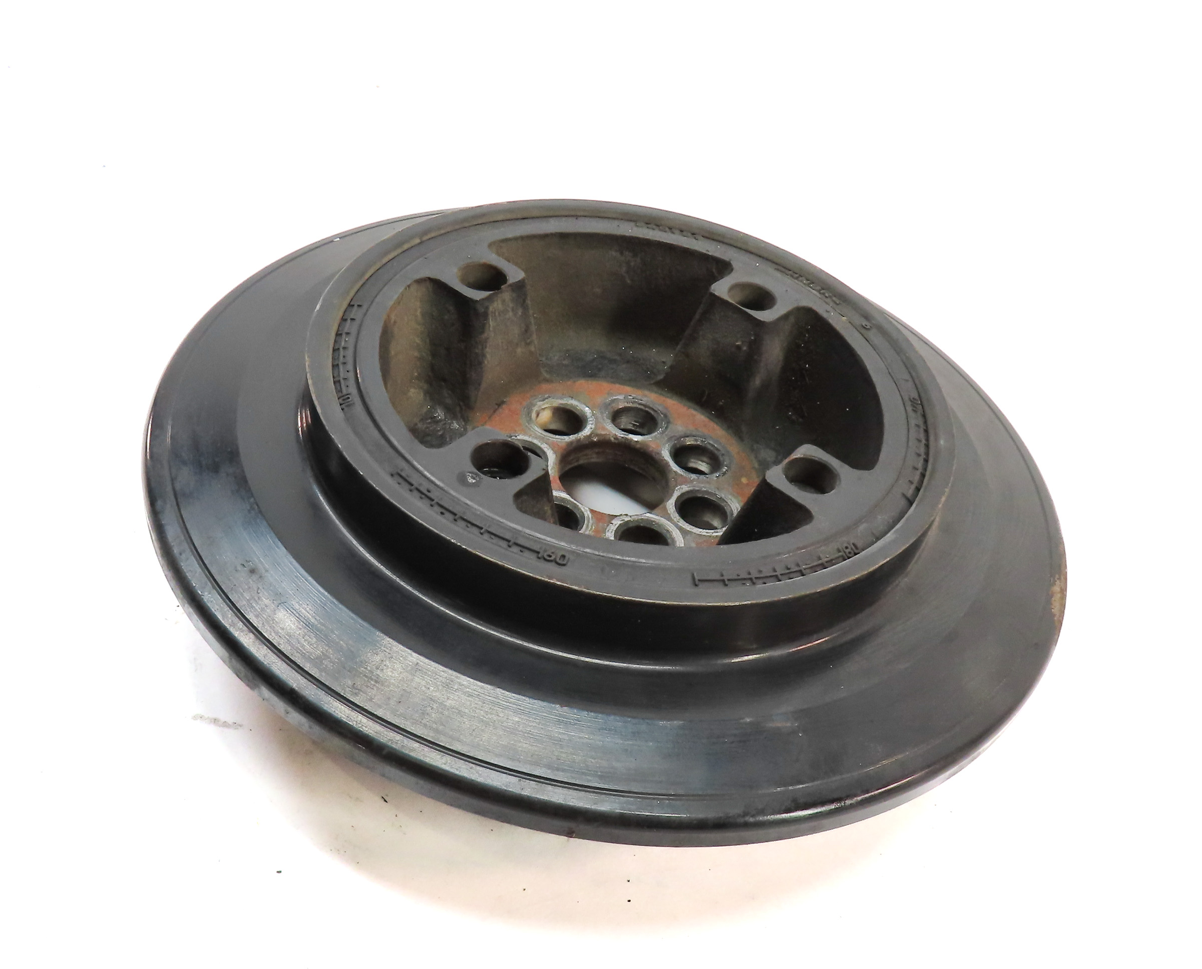 2011-2018 PORSCHE CAYENNE (958) 3.6L M55 ENGINE HARMONIC BALANCER CRANK PULLEY — exact item pictured
