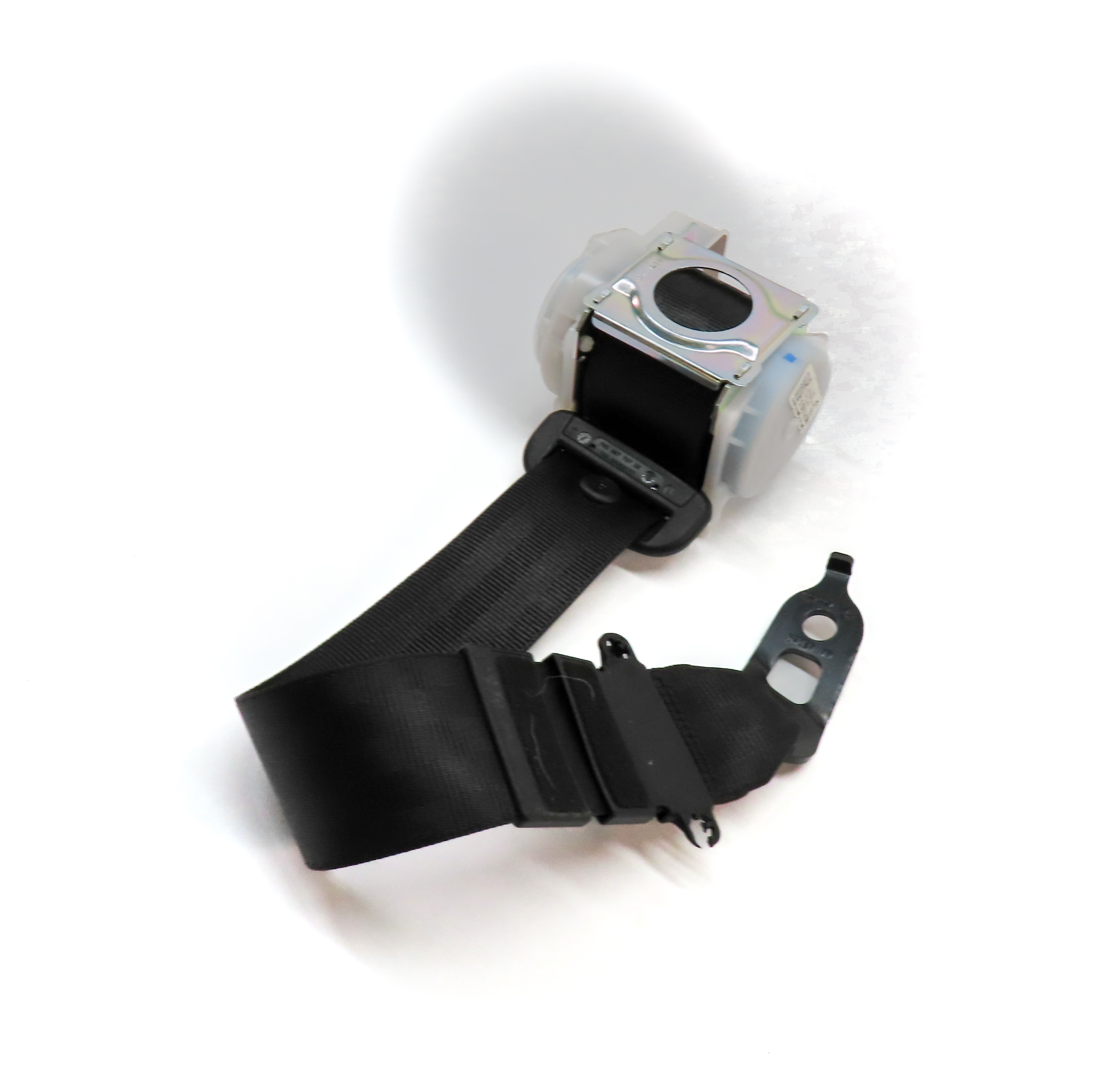 2011 PORSCHE CAYENNE (958) REAR CENTER SEAT SEATBELT BELT RETRACTOR (BLACK) — exact item pictured