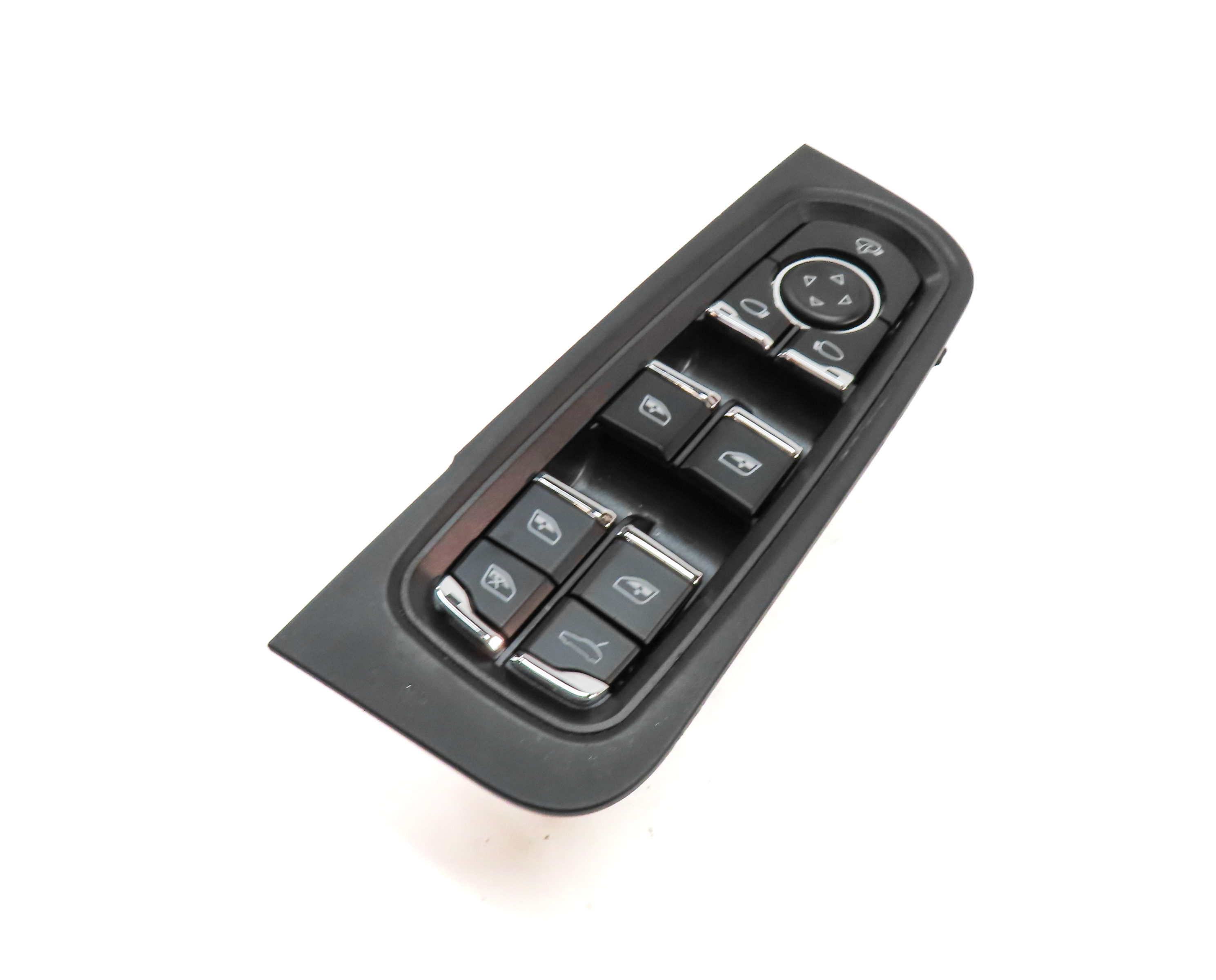 11-12 PORSCHE CAYENNE (958) LEFT FRONT DRIVER DOOR POWER WINDOW SWITCH (BLACK) — exact item pictured