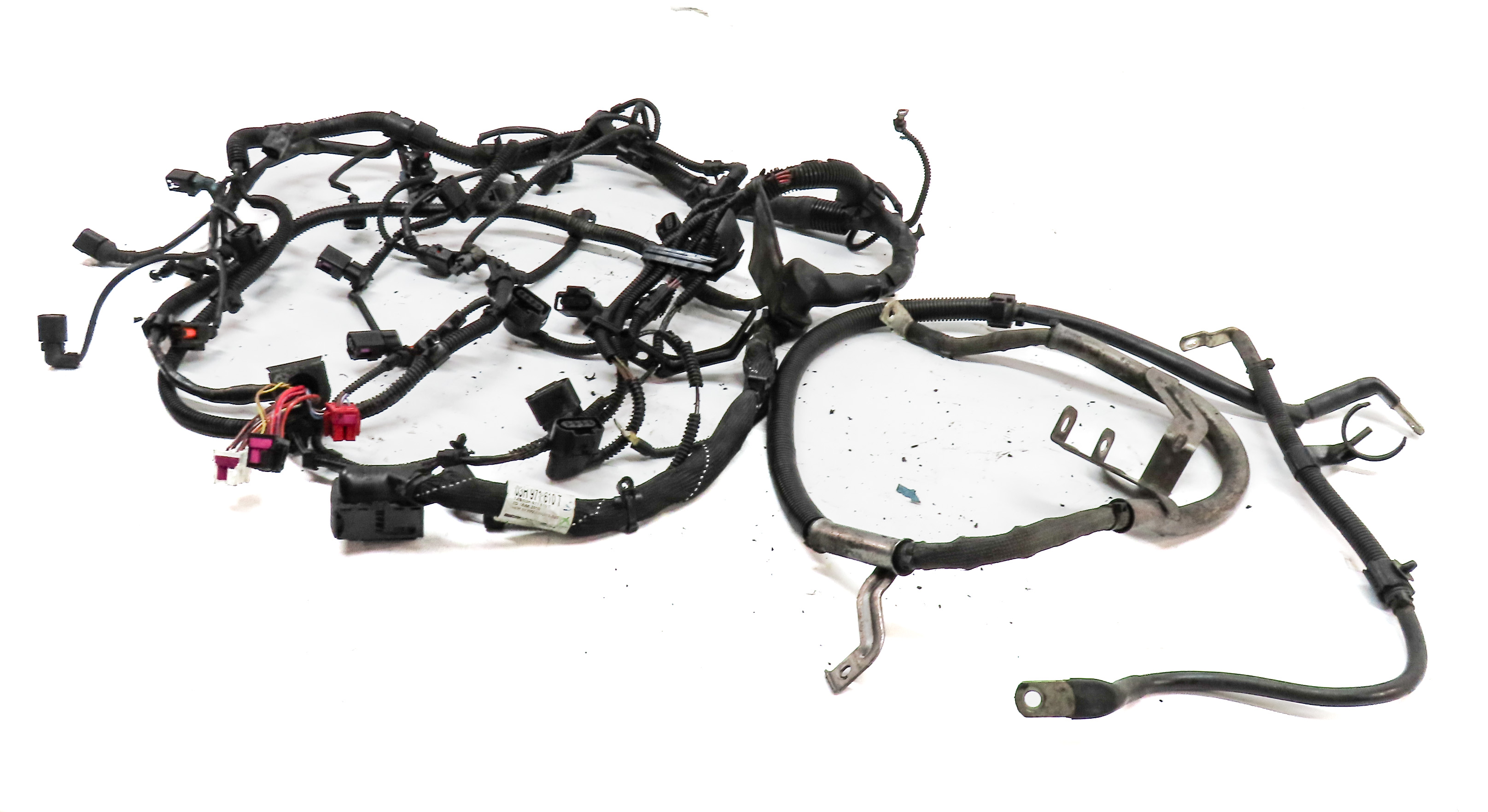 2011 PORSCHE CAYENNE (958) 3.6L VR6 NON-TURBO ENGINE MOTOR WIRE WIRING HARNESS — exact item pictured