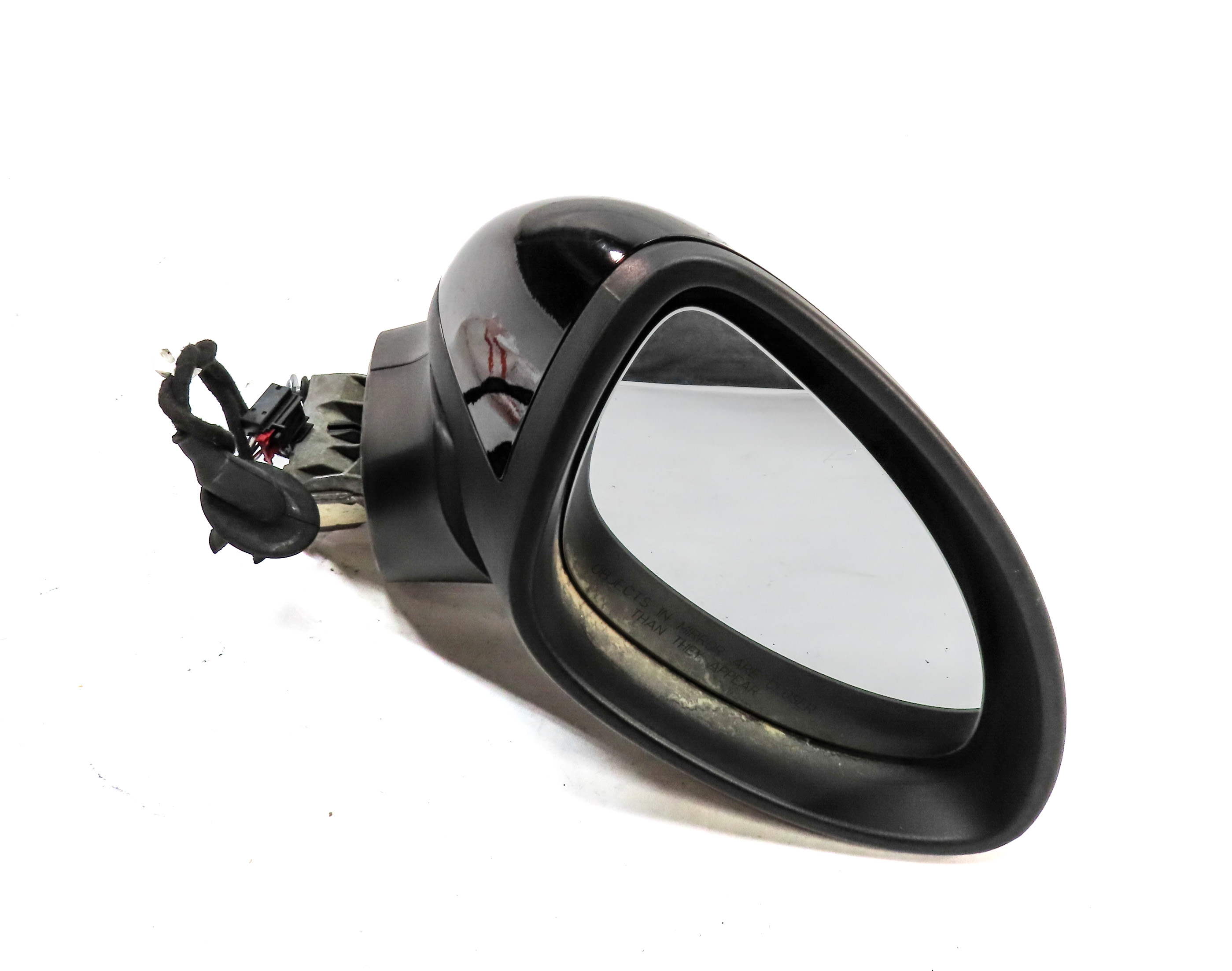2011-2014 PORSCHE CAYENNE (958) RIGHT P-FOLD MEMORY DOOR MIRROR (BLACK) — exact item pictured