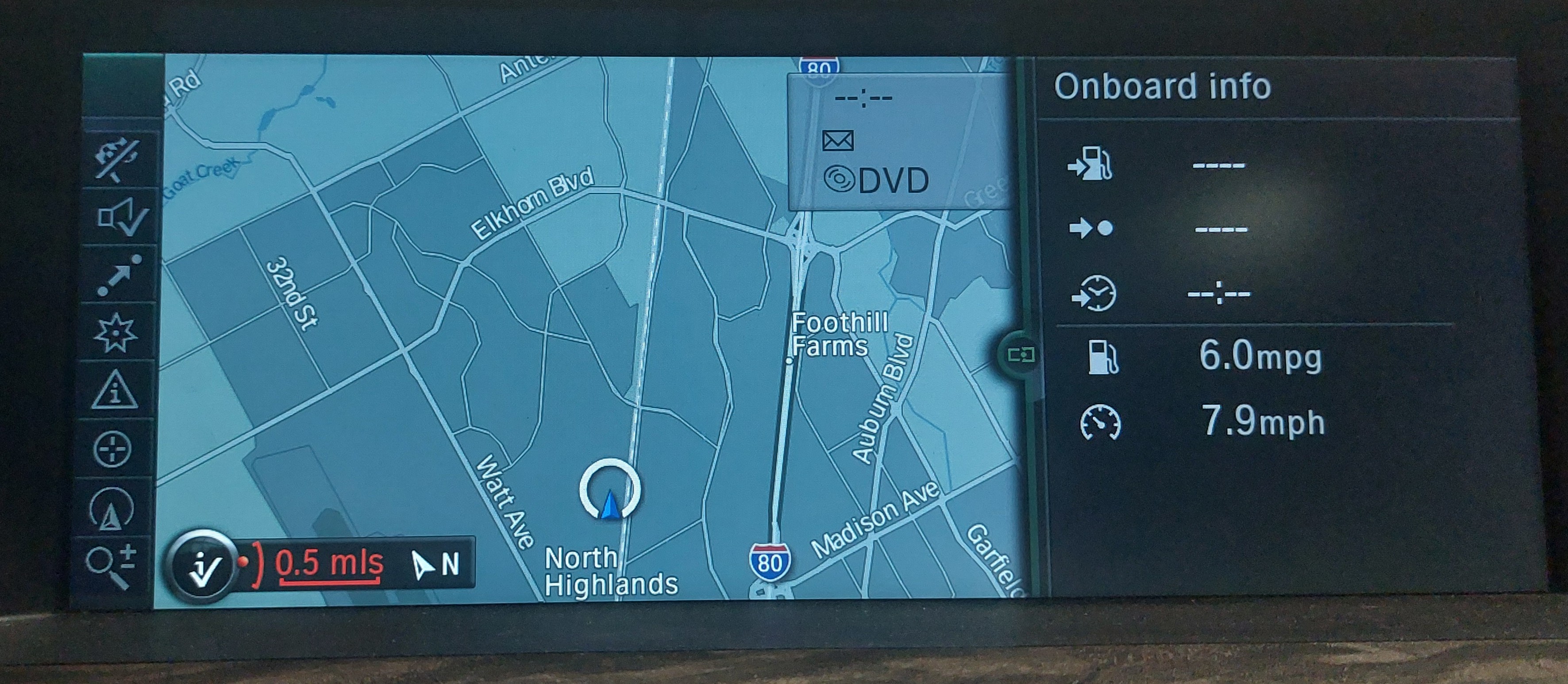 2009-2012 BMW 740i 750i 760i (F01) GPS NAVIGATION INFO DISPLAY SCREEN (10.25") — exact item pictured
