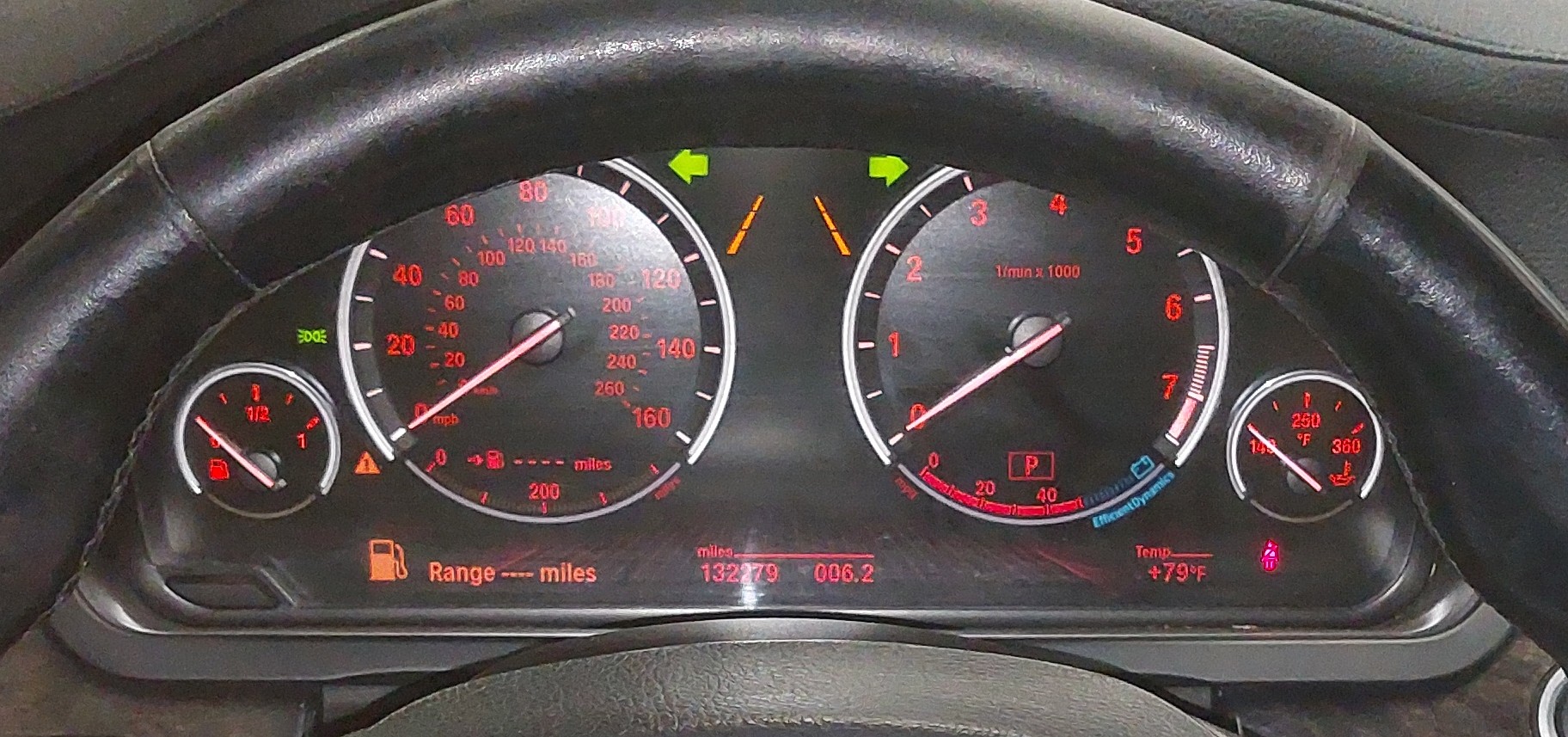 11 BMW 535iGT 7 SERIES (F07 F01 F02) SPEEDOMETER INSTRUMENT GAUGE CLUSTER (132k) — exact item pictured