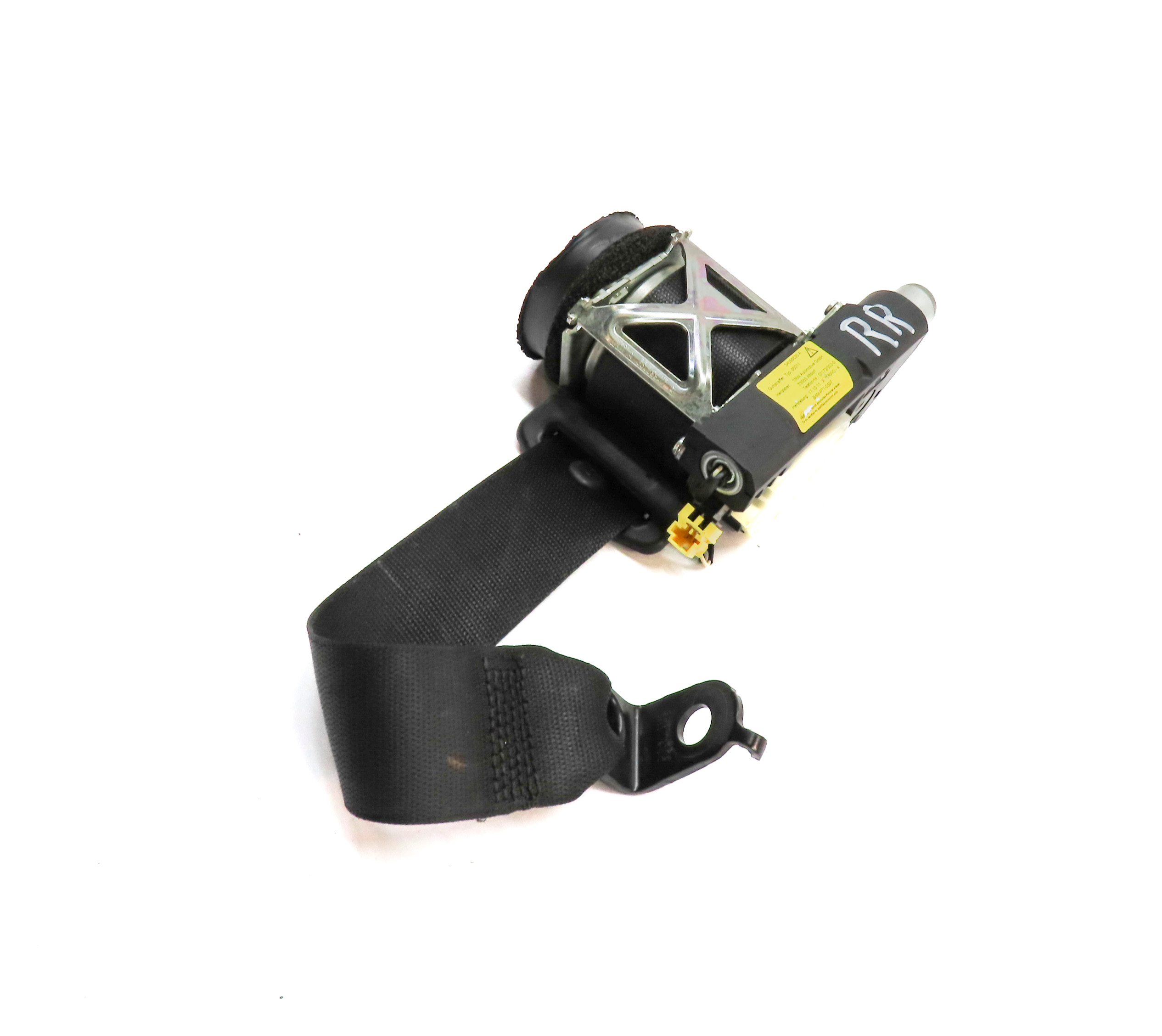 2012 MERCEDES E350 (W212) REAR RIGHT SEAT SEATBELT RETRACTOR (Black) — exact item pictured