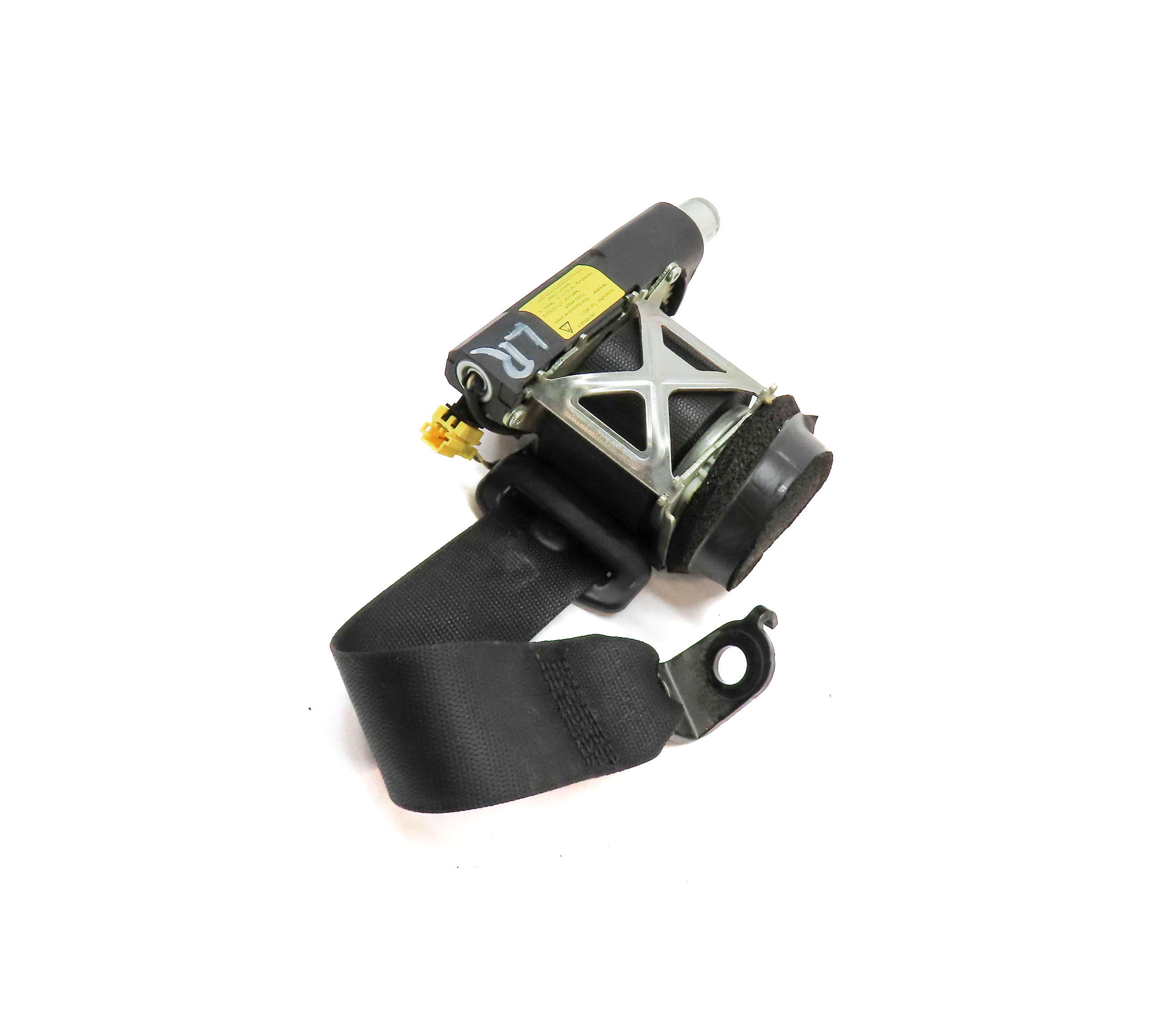 2012 MERCEDES E350 (W212) REAR LEFT SEAT SEATBELT RETRACTOR (Black) — exact item pictured