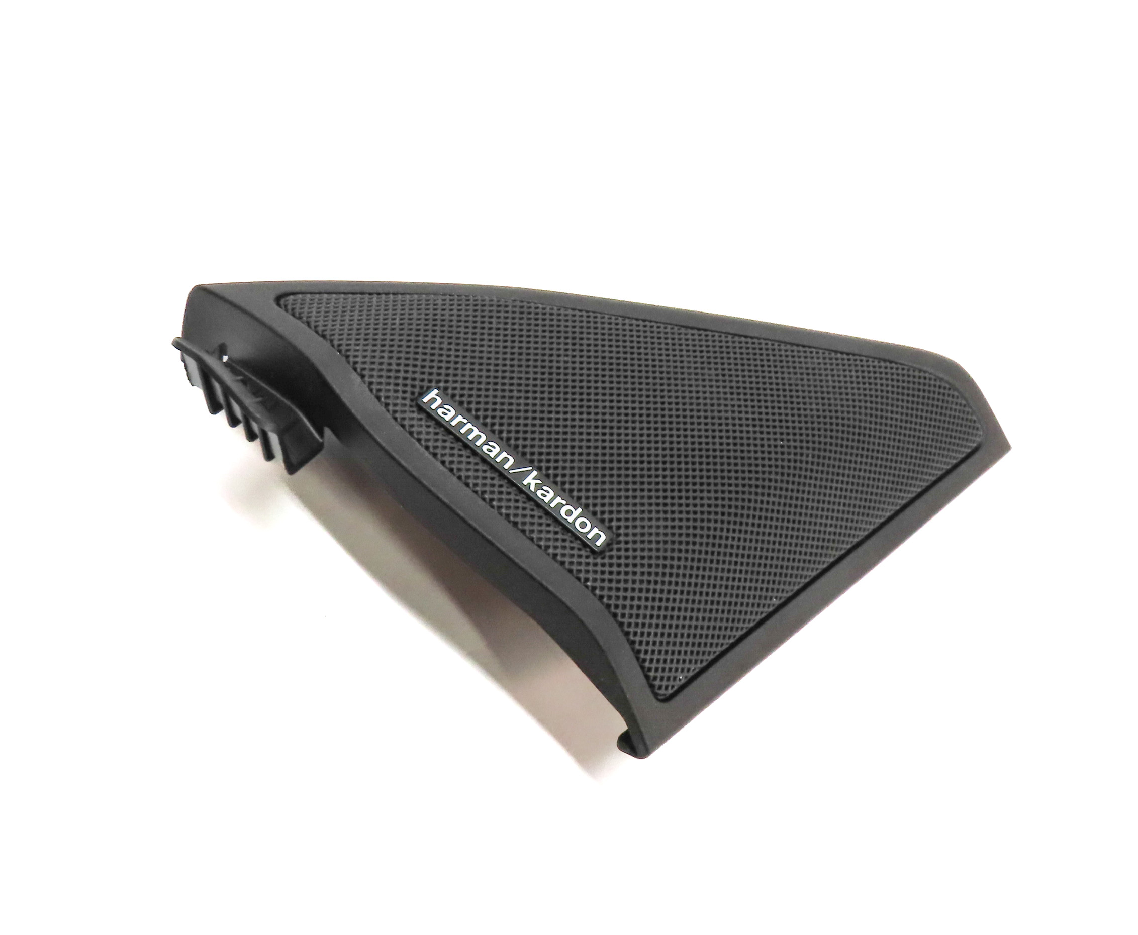 12 MERCEDES E350 (W212) FRONT RIGHT HARMAN KARDON DOOR TWEETER SPEAKER GRILLE — exact item pictured