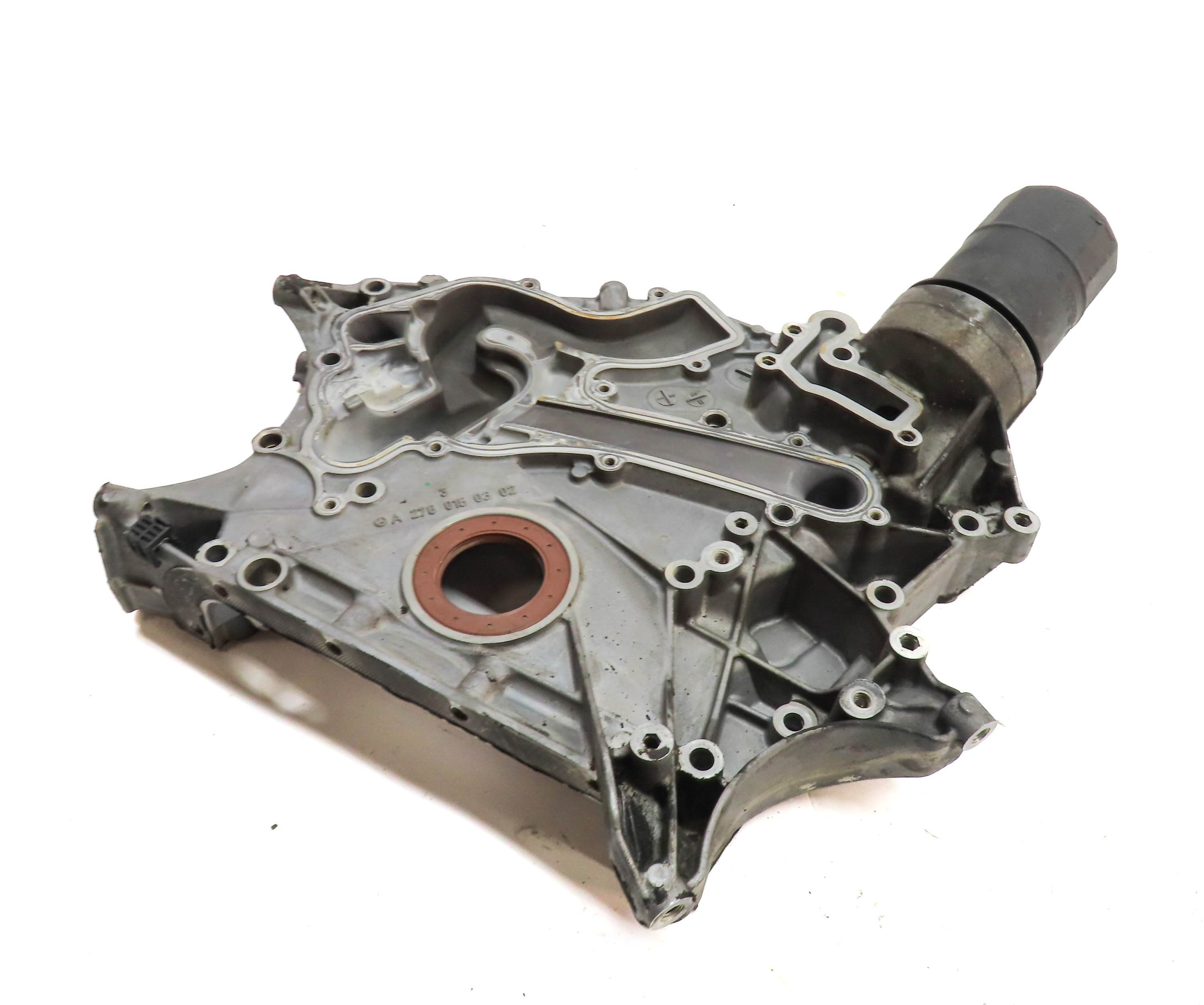 12-20 C E GLC GLE GLK ML S SLC CLS SLK (W204 W212 W166) 3.5L M276 TIMING COVER — exact item pictured