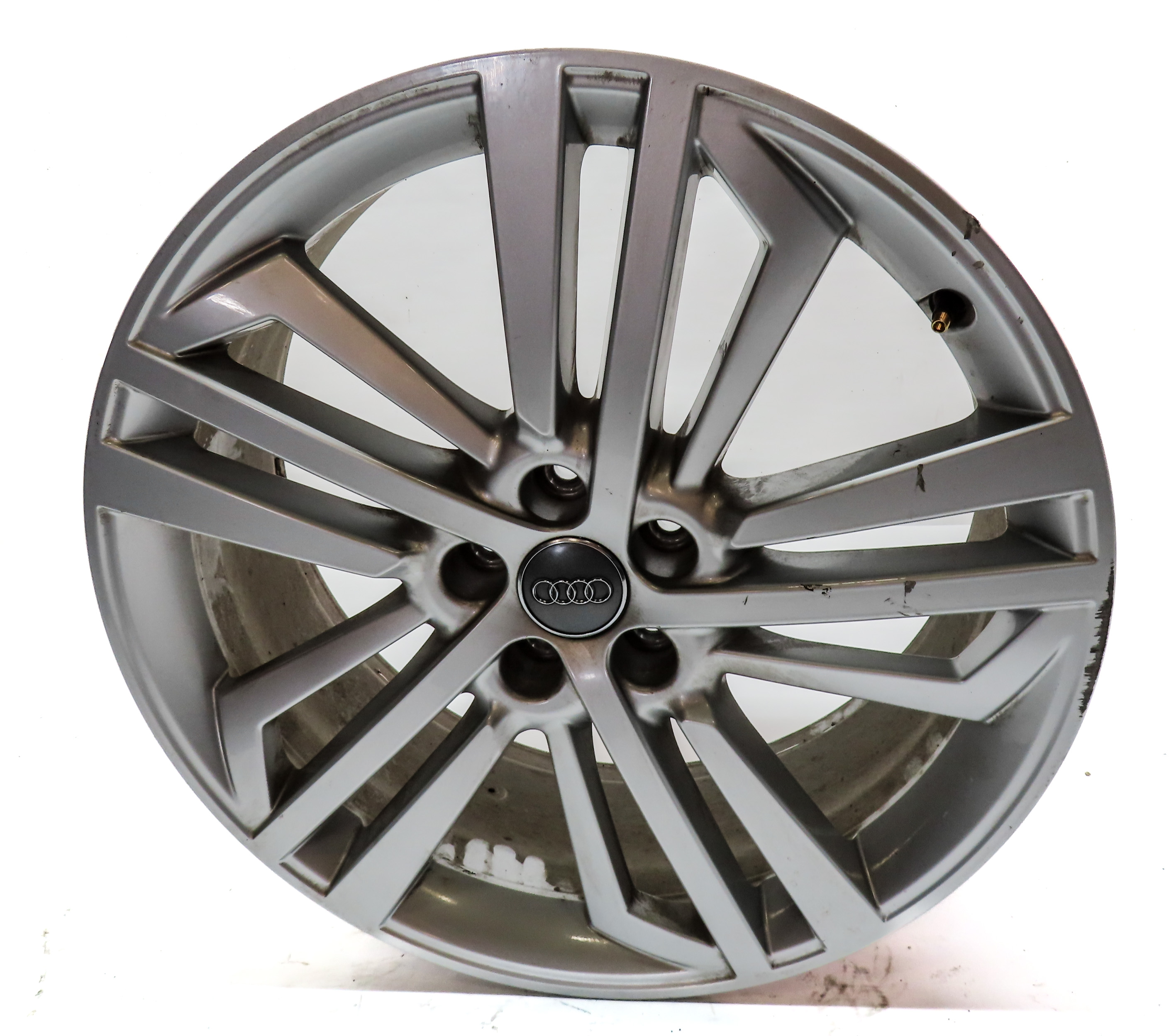 2018-2020 AUDI Q5 (FY 80A) 20x8 ALUMINUM ALLOY 5-TRIPLE SPOKE WHEEL RIM — exact item pictured