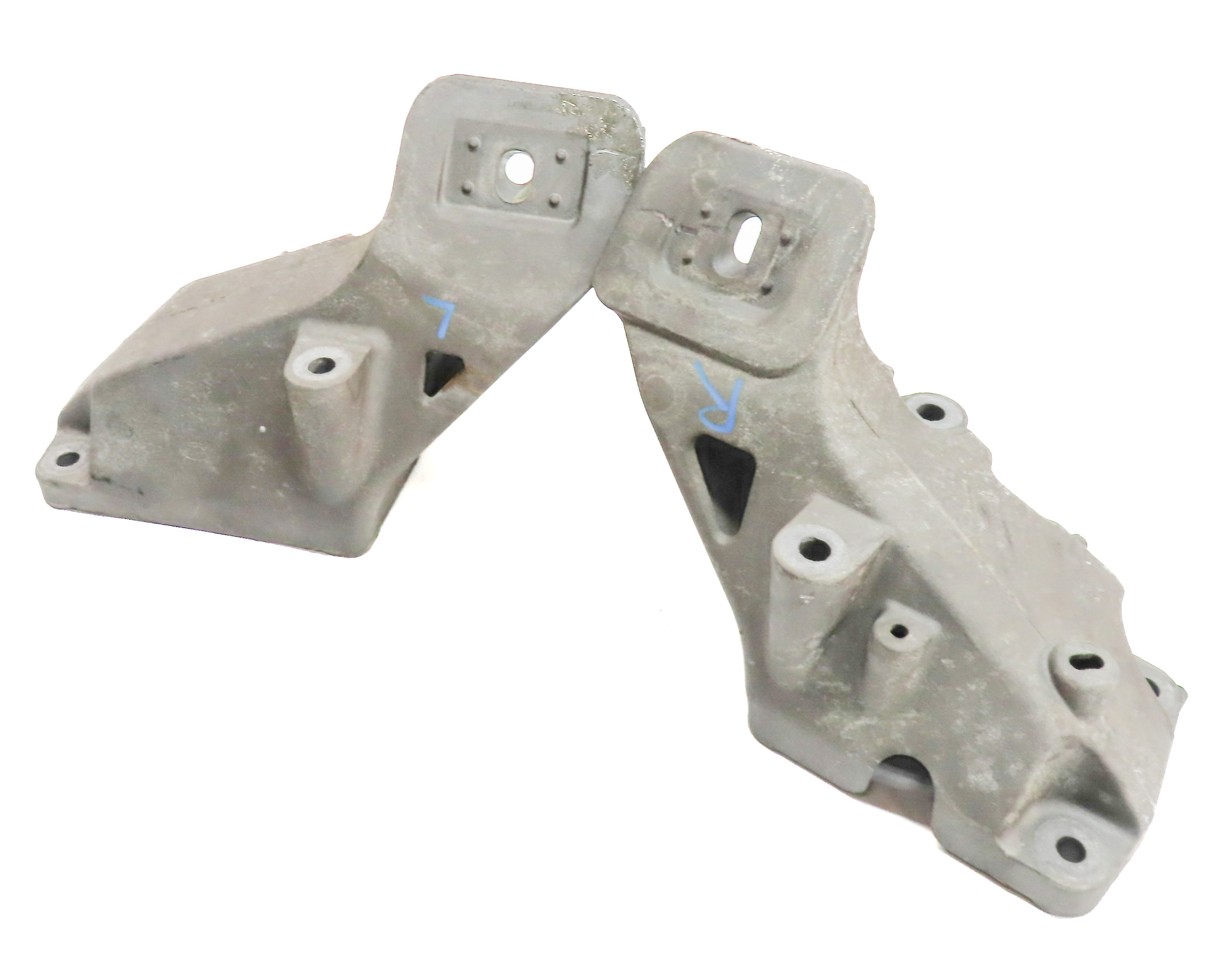 2015 LAND ROVER LR4 (L319) 3.0L SUPER ENGINE MOTOR MOUNT SUPPORT BRACKET SET/2 — exact item pictured