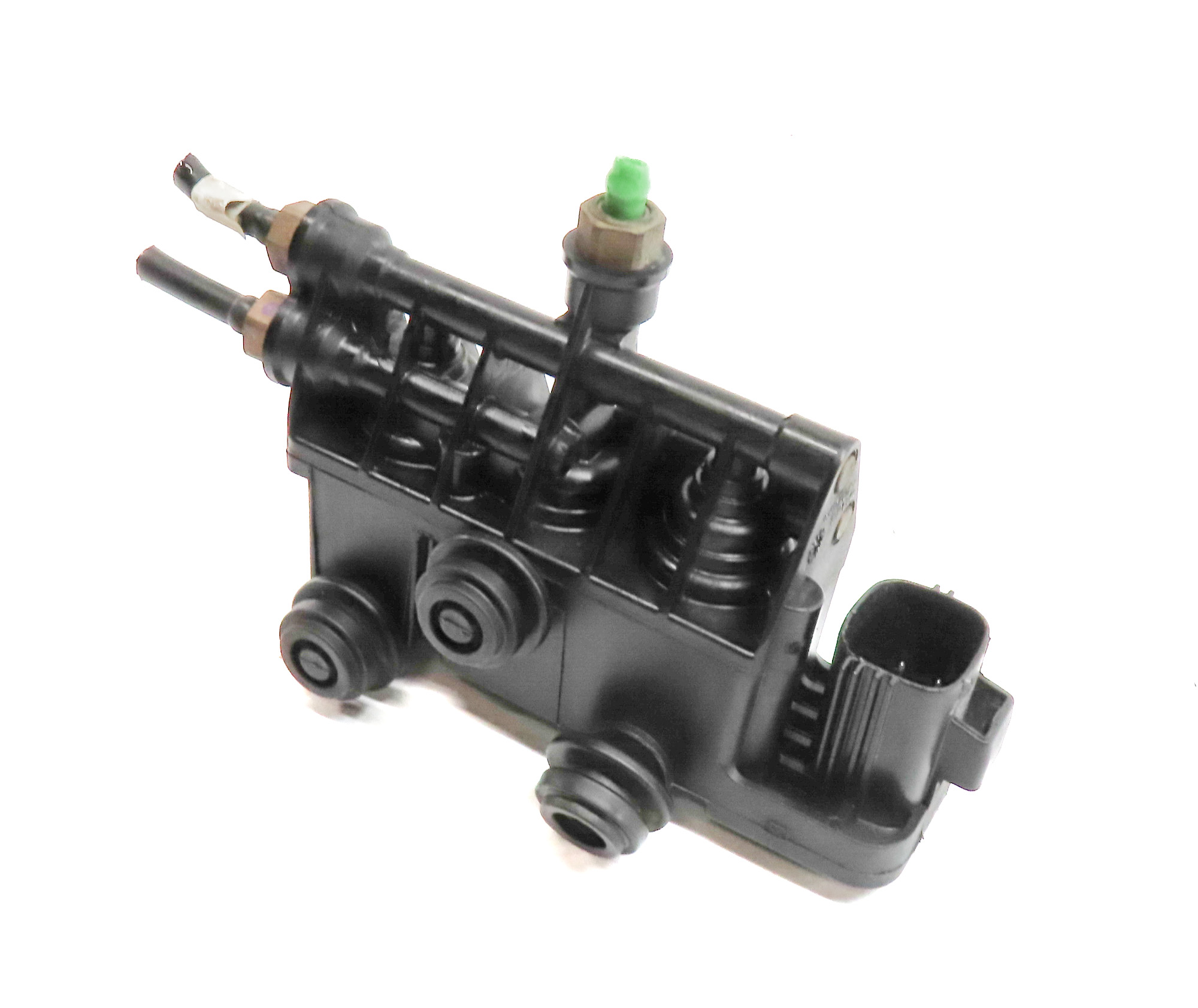 2015 LAND ROVER LR4 (L319) AIR SUSPENSION RELIEF CONTROL VALVE BLOCK — exact item pictured