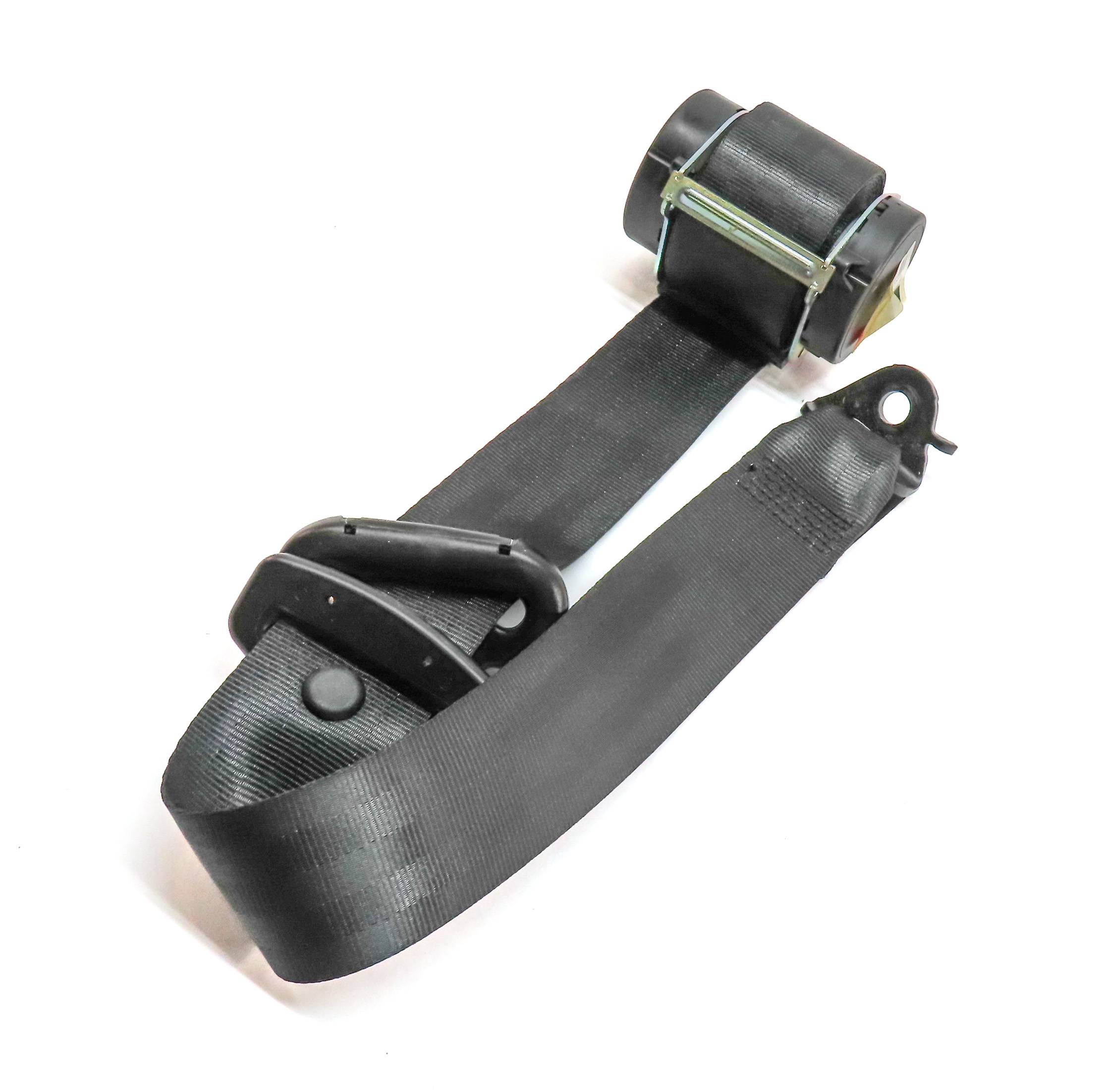 2015 LAND ROVER LR4 (L319) REAR 3RD ROW LEFT SEAT SEATBELT RETRACTOR (Black) — exact item pictured