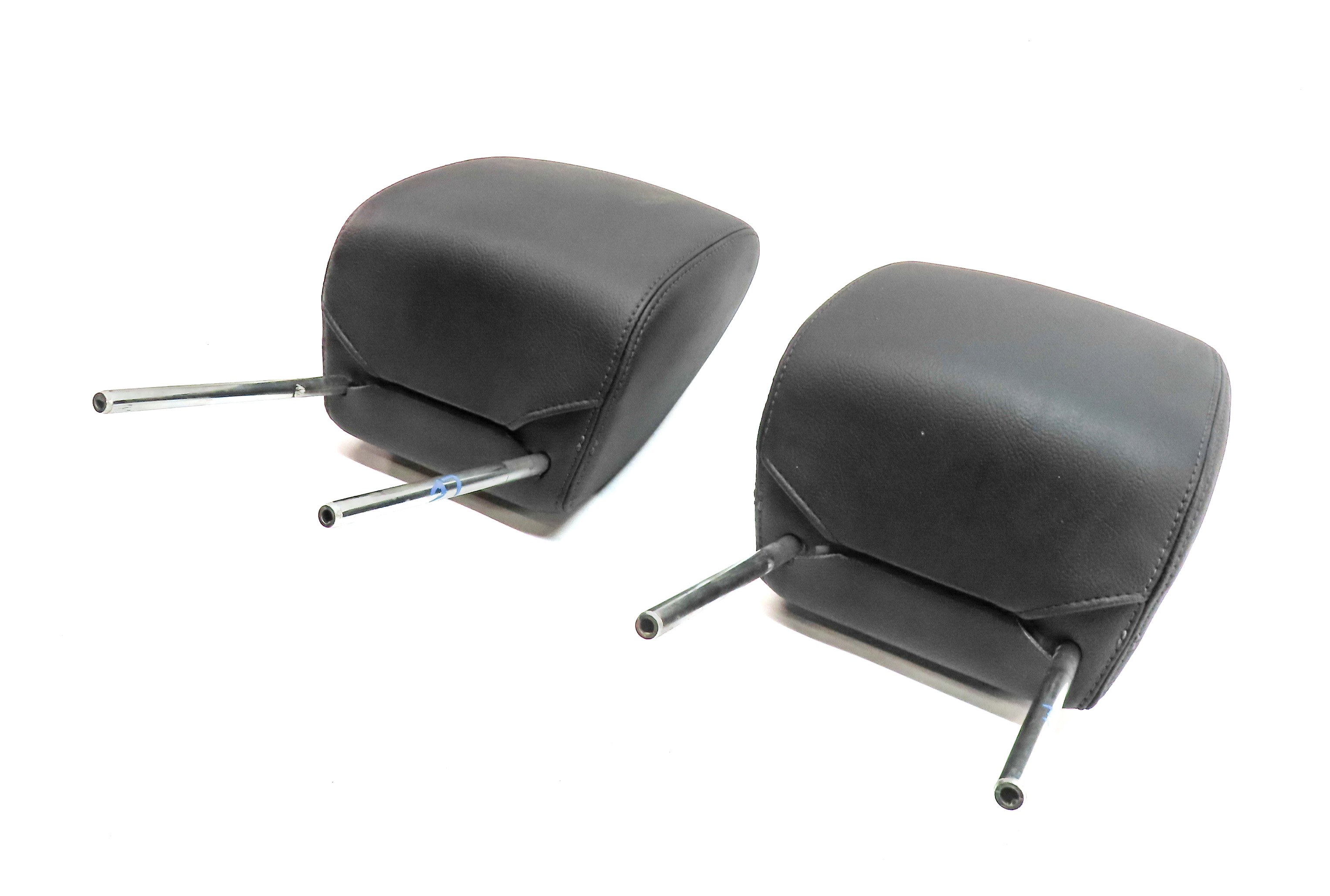 2010-2016 LAND ROVER LR4 L319 FRONT LEFT & RIGHT SEAT HEADREST SET/2 (Black) — exact item pictured