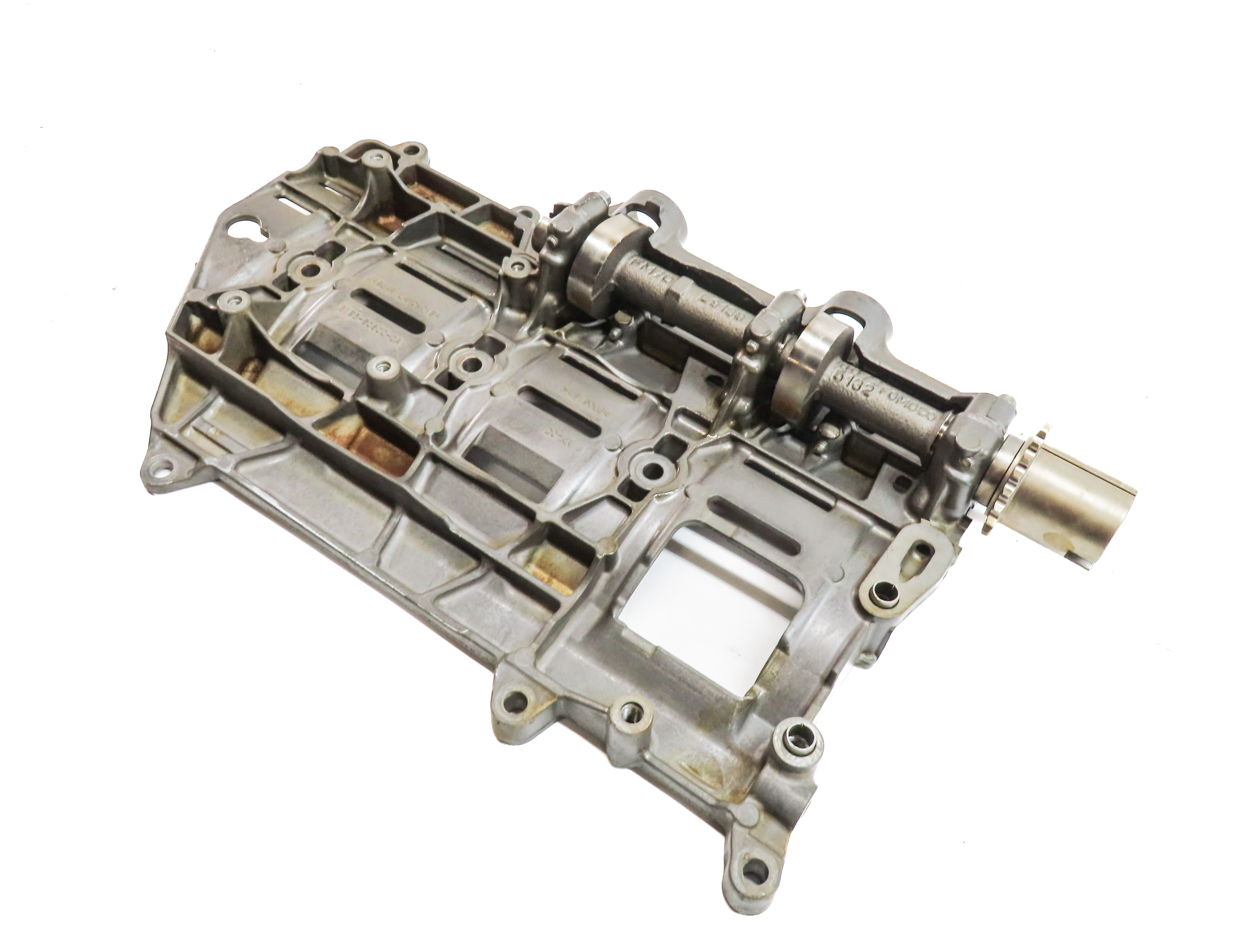 10-17 DISCOVERY LR4 ROVER SPORT L320 L494 L405 3.0L 5.0L OIL PAN BAFFLE TRAY — exact item pictured