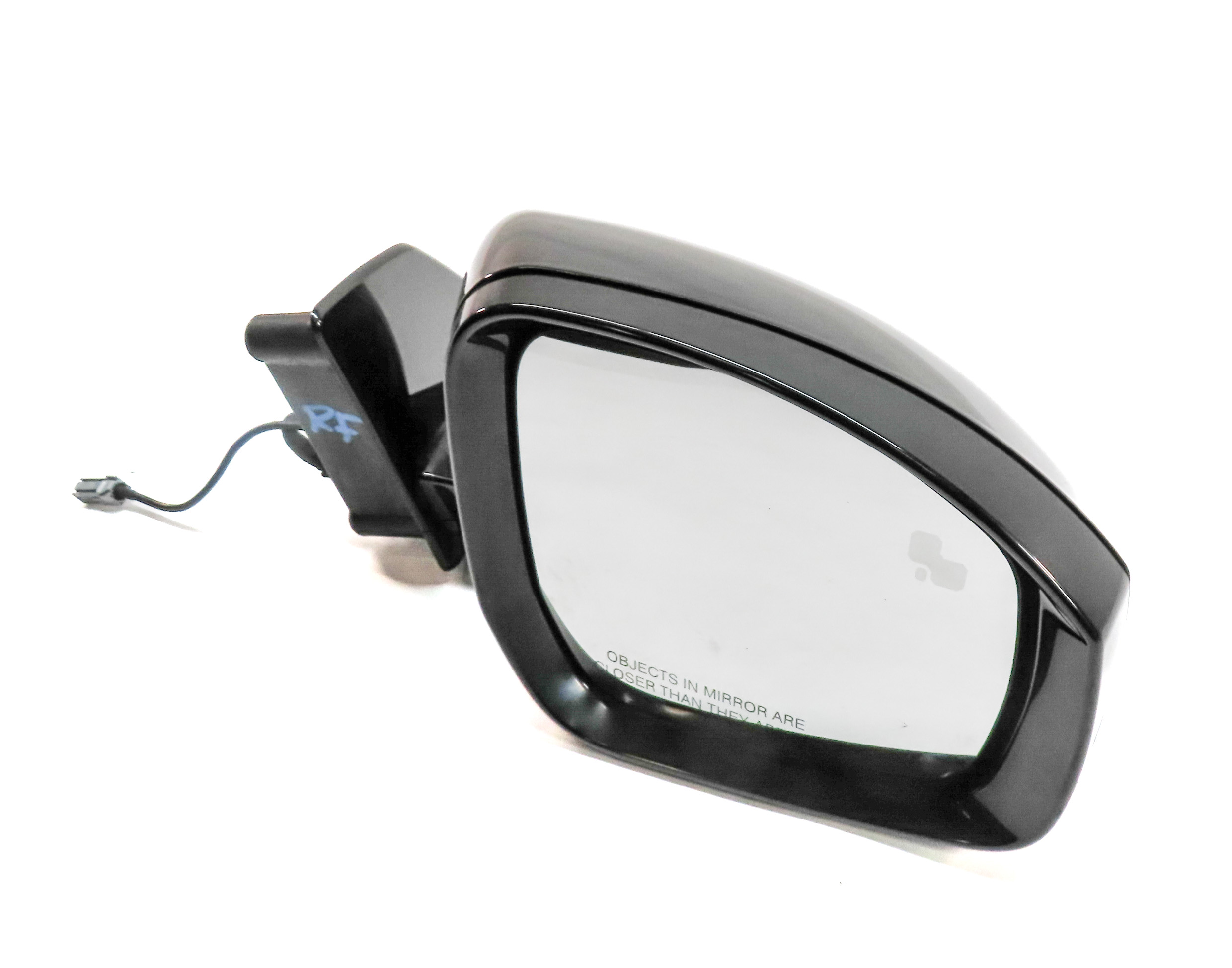 14-16 LAND ROVER LR4 RIGHT DOOR MIRROR (PFOLD HEAT AUTODIM CAMERA BLIND) BLACK — exact item pictured