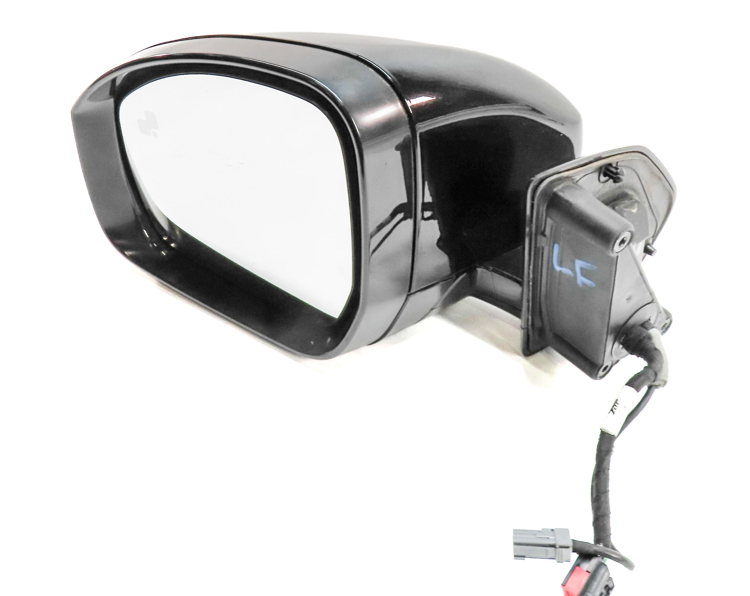 14-16 LAND ROVER LR4 LEFT DOOR MIRROR w/P-FOLD HEAT AUTODIM CAMERA BLIND (Black) — exact item pictured