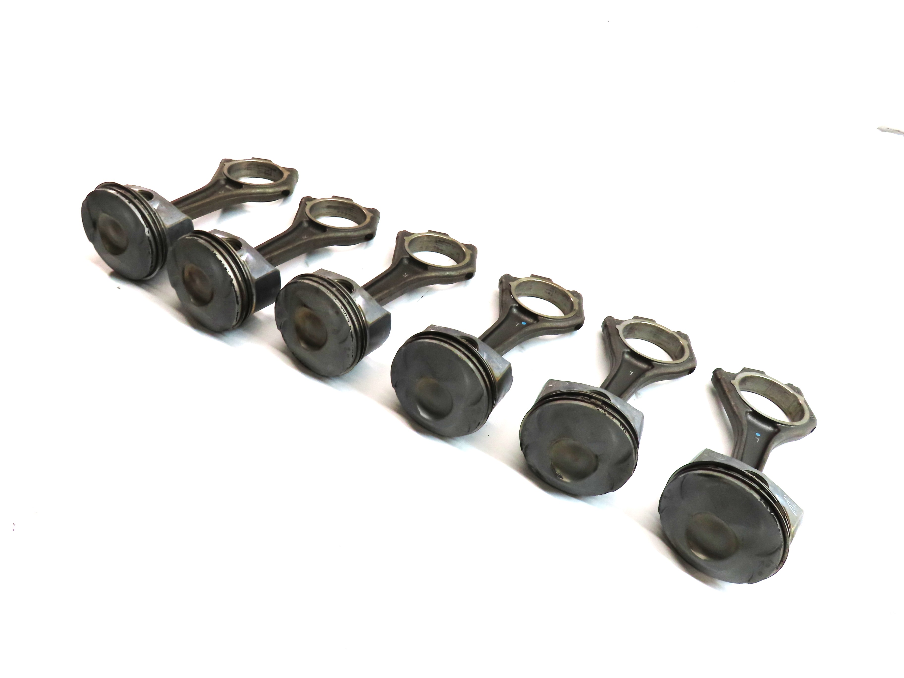 2015 LAND ROVER LR4 (L319) 3.0L SUPER ENGINE PISTON & CONNECTING ROD SET/6 — exact item pictured