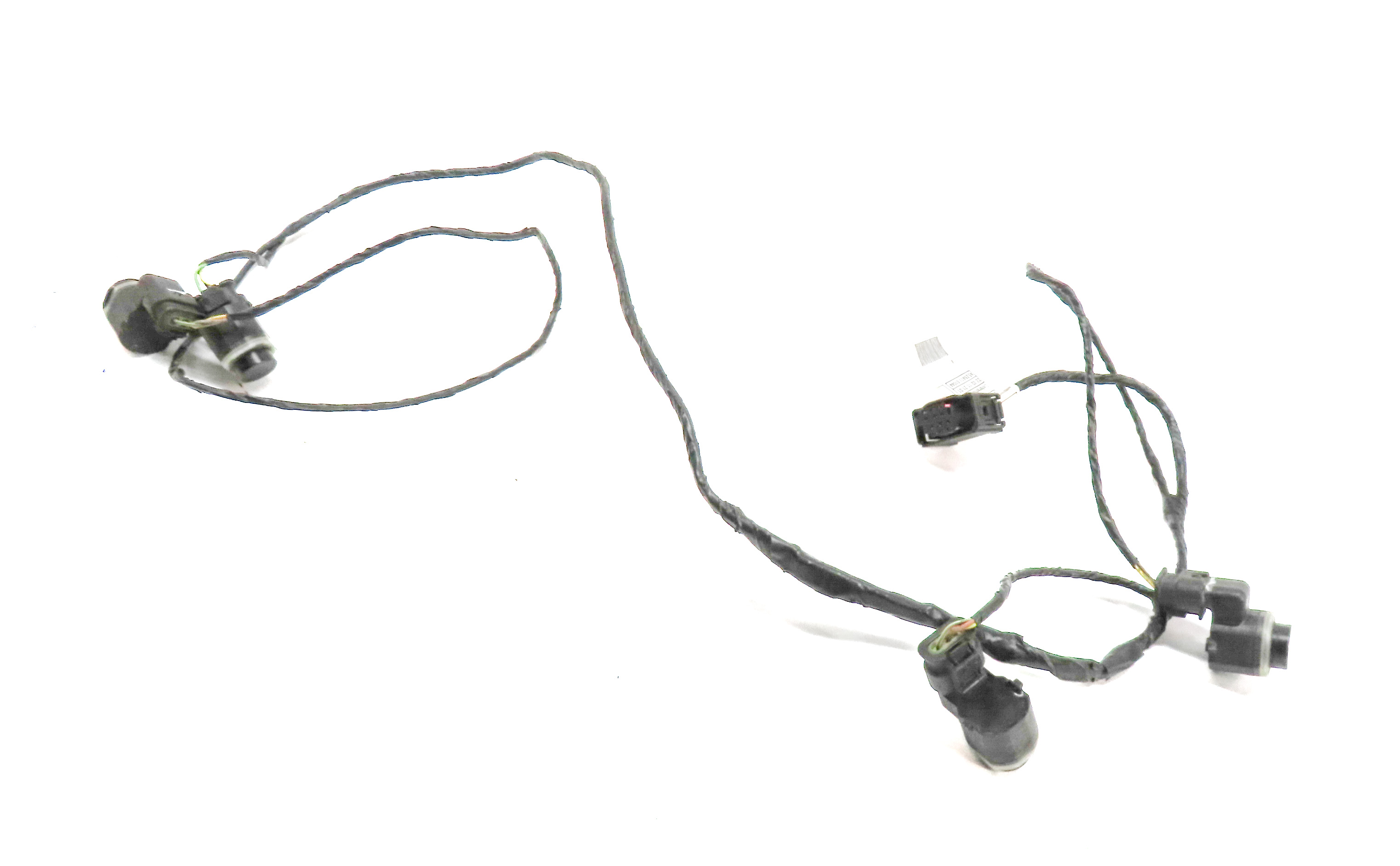 2011 BMW X3 (F25) REAR PARK ASSIST PDC DISTANCE CONTROL SENSOR SET/4 (Silver) — exact item pictured