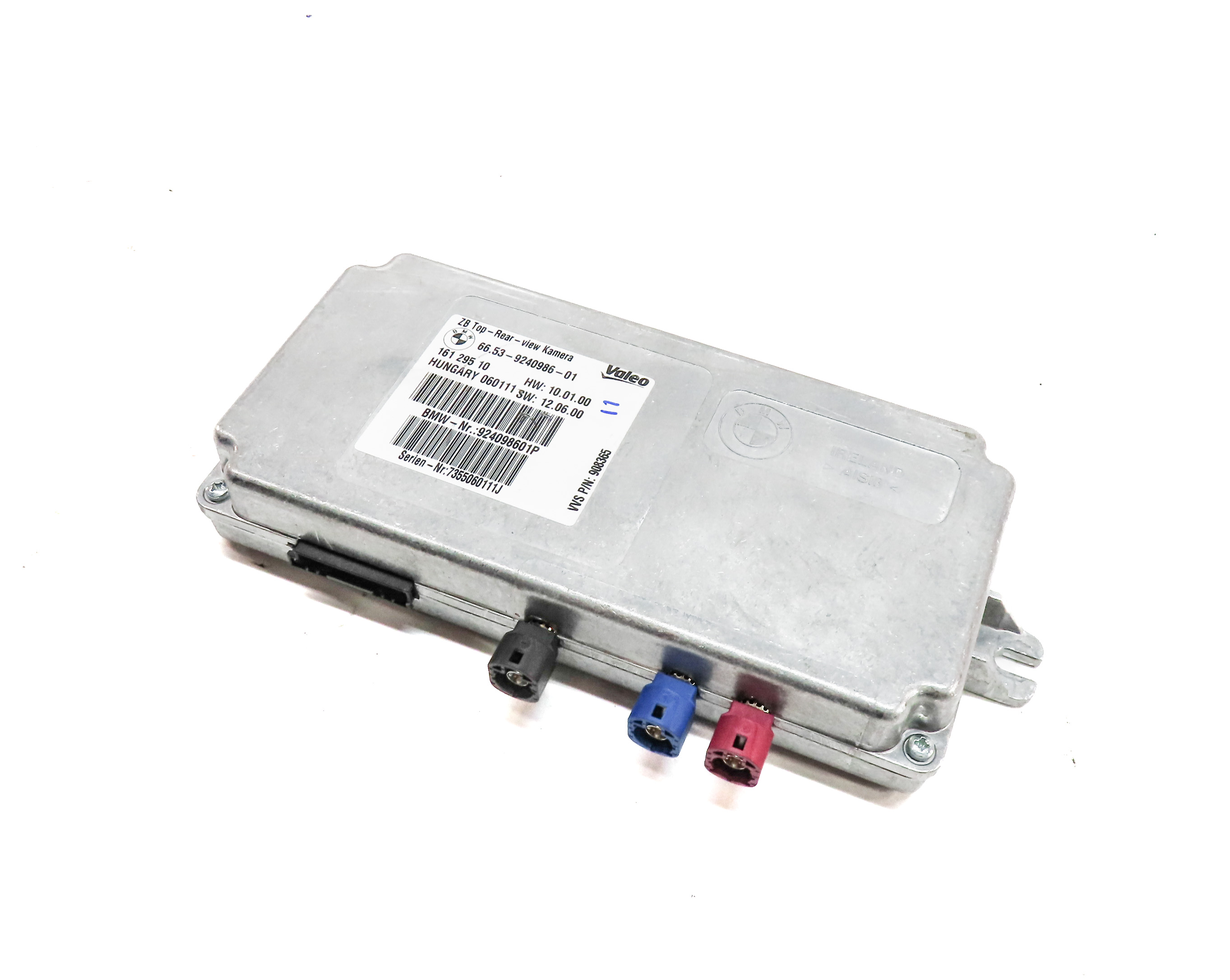 2011-2014 BMW X3 (F25) SIDE VIEW REARVIEW CAMERA CONTROL MODULE — exact item pictured