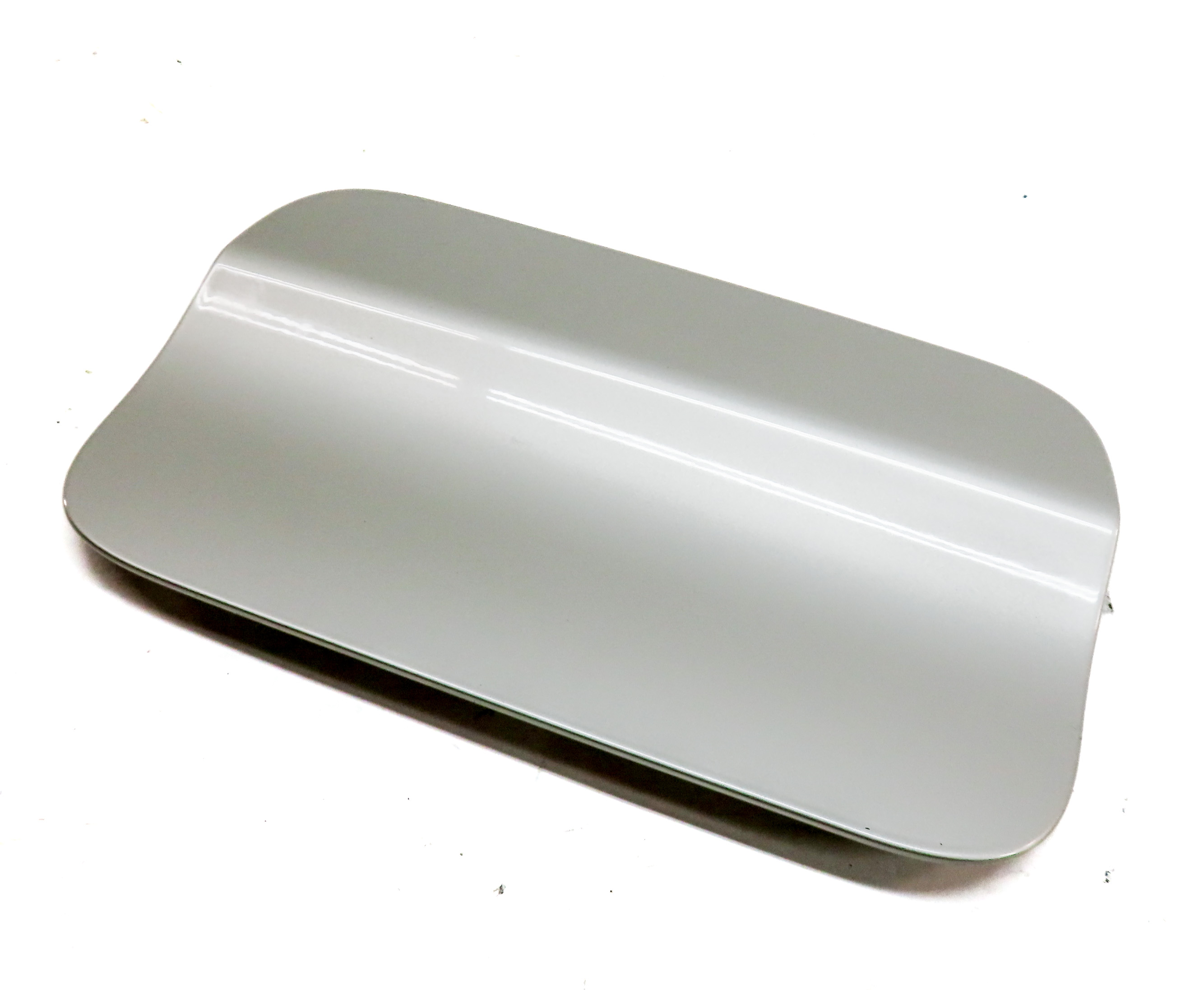 11-17 BMW X3 (F25) FUEL TANK FILLER DOOR LID TRIM COVER (Silver) — exact item pictured