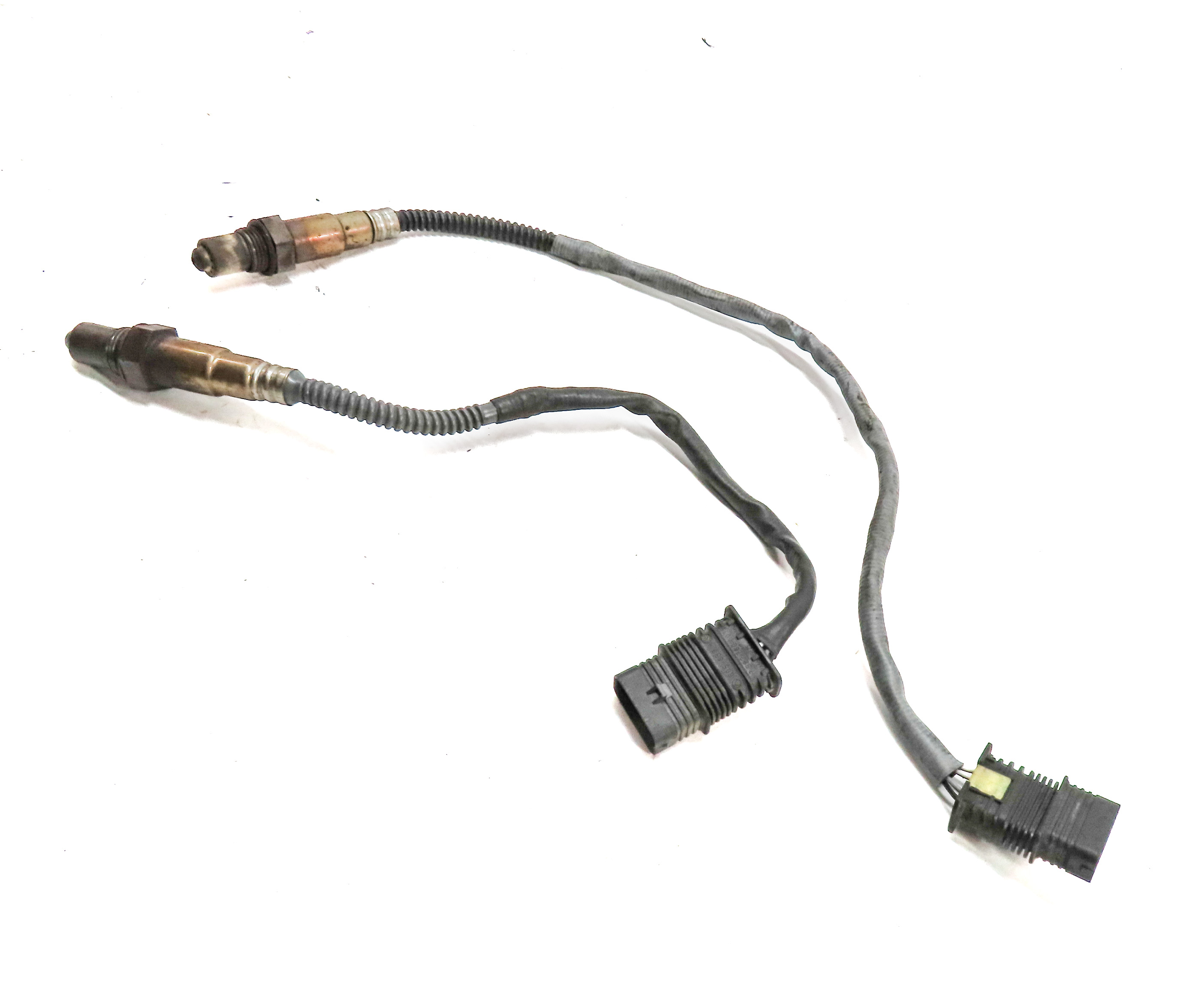 2012 BMW 528I (F10) 2.0L (N20) ENGINE OXYGEN O2 LAMBDA PROBE WIRE SENSOR SET/2 — exact item pictured