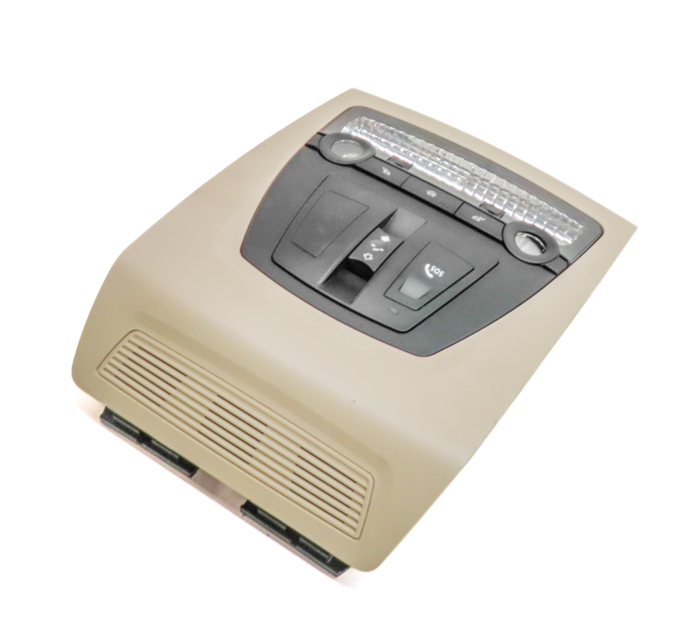2012 BMW 528I (F10) FRONT INTERIOR OVERHEAD DOME READING MAP LIGHT LAMP (Beige) — exact item pictured