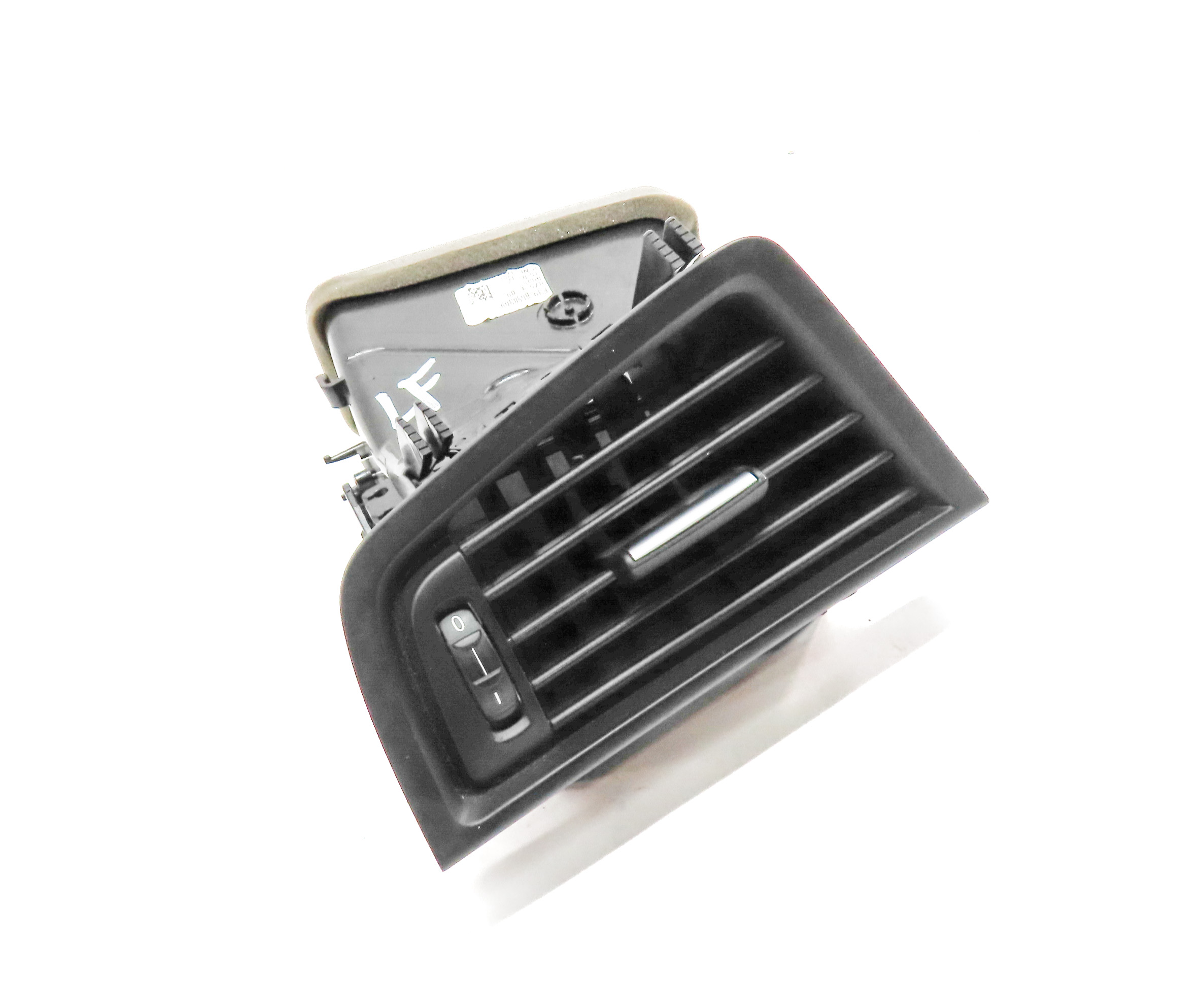 2012 BMW 528I (F10) FRONT LEFT DRIVER DASH HEAT AIR AC HVAC VENT (Black) — exact item pictured