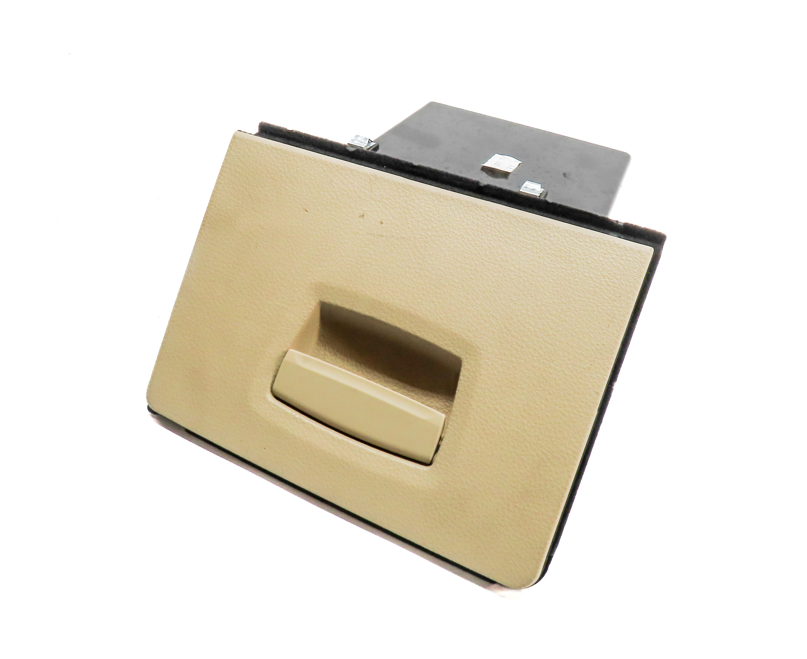 2012 BMW 528I (F10) FRONT LEFT DRIVER LOWER DASH STORAGE COMPARTMENT BIN (BEIGE) — exact item pictured