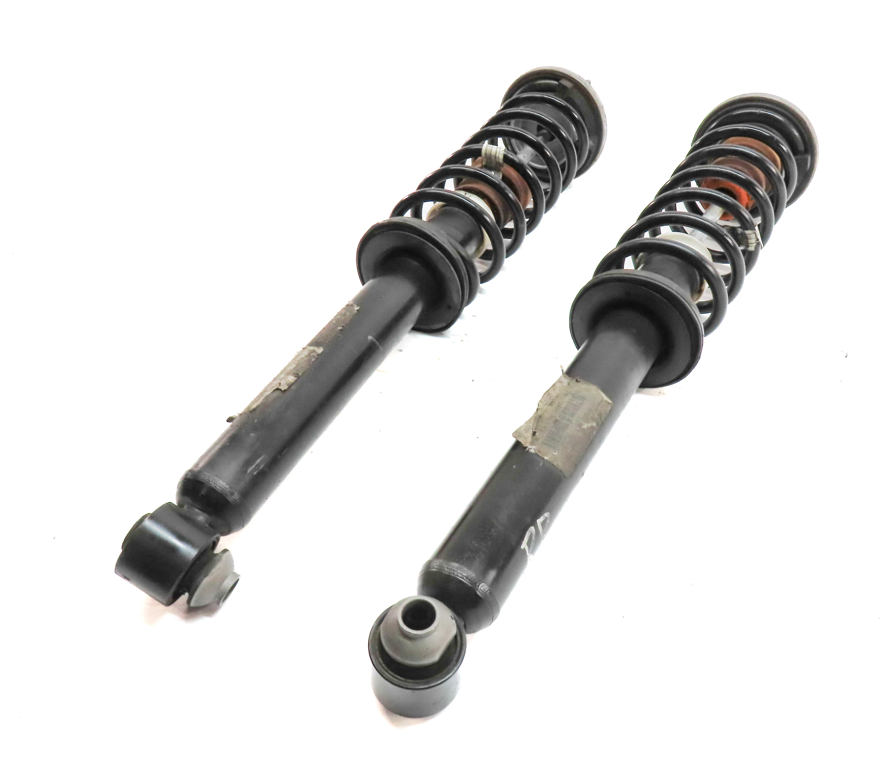 11-16 BMW 5 SERIES F10 REAR LEFT & RIGHT STANDARD SUSPENSION SHOCK STRUT SET — exact item pictured