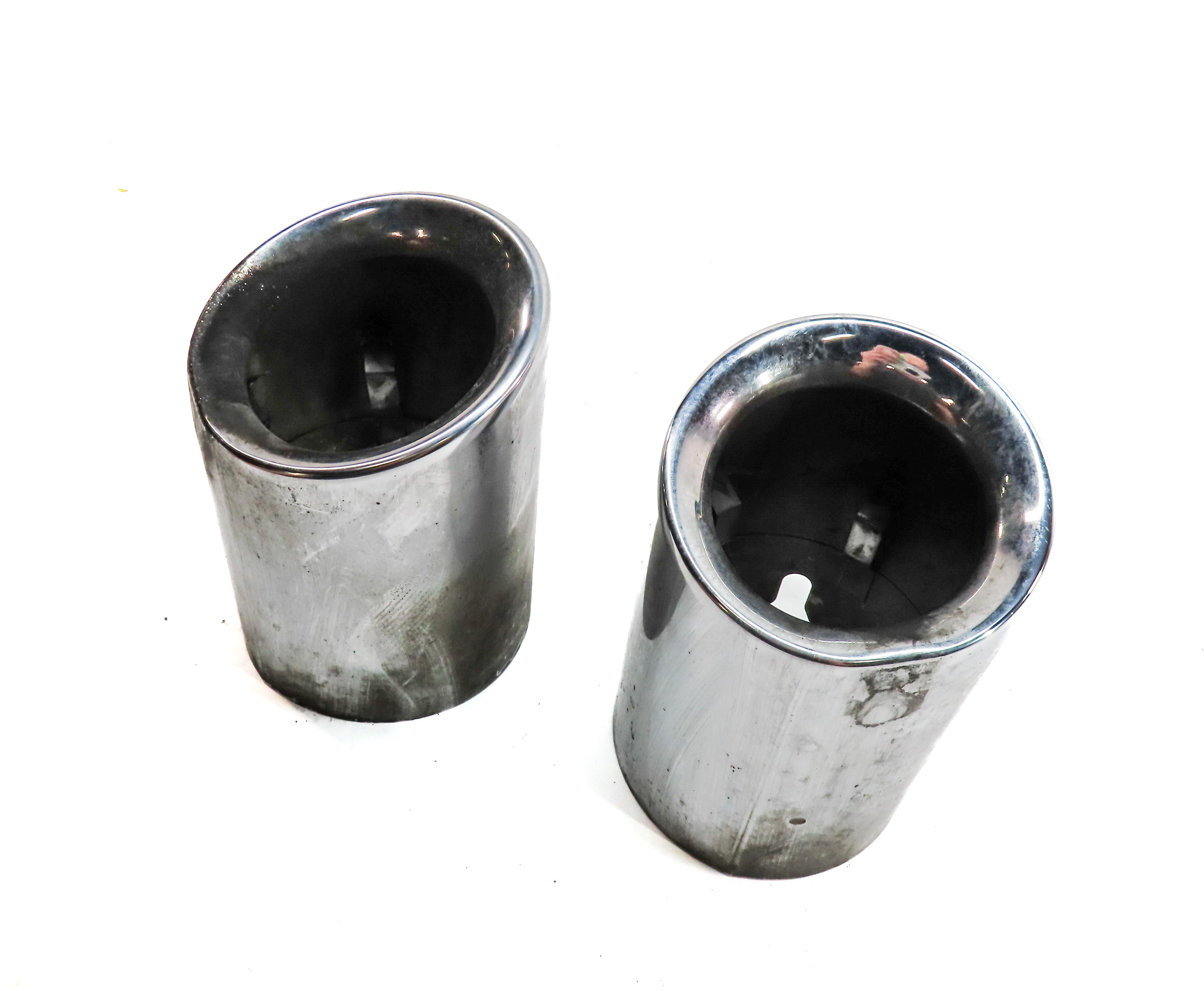 2018-2022 BMW X3 (G01) REAR LEFT & RIGHT MUFFLER PIPE EXHAUST TIP SET 2 — exact item pictured